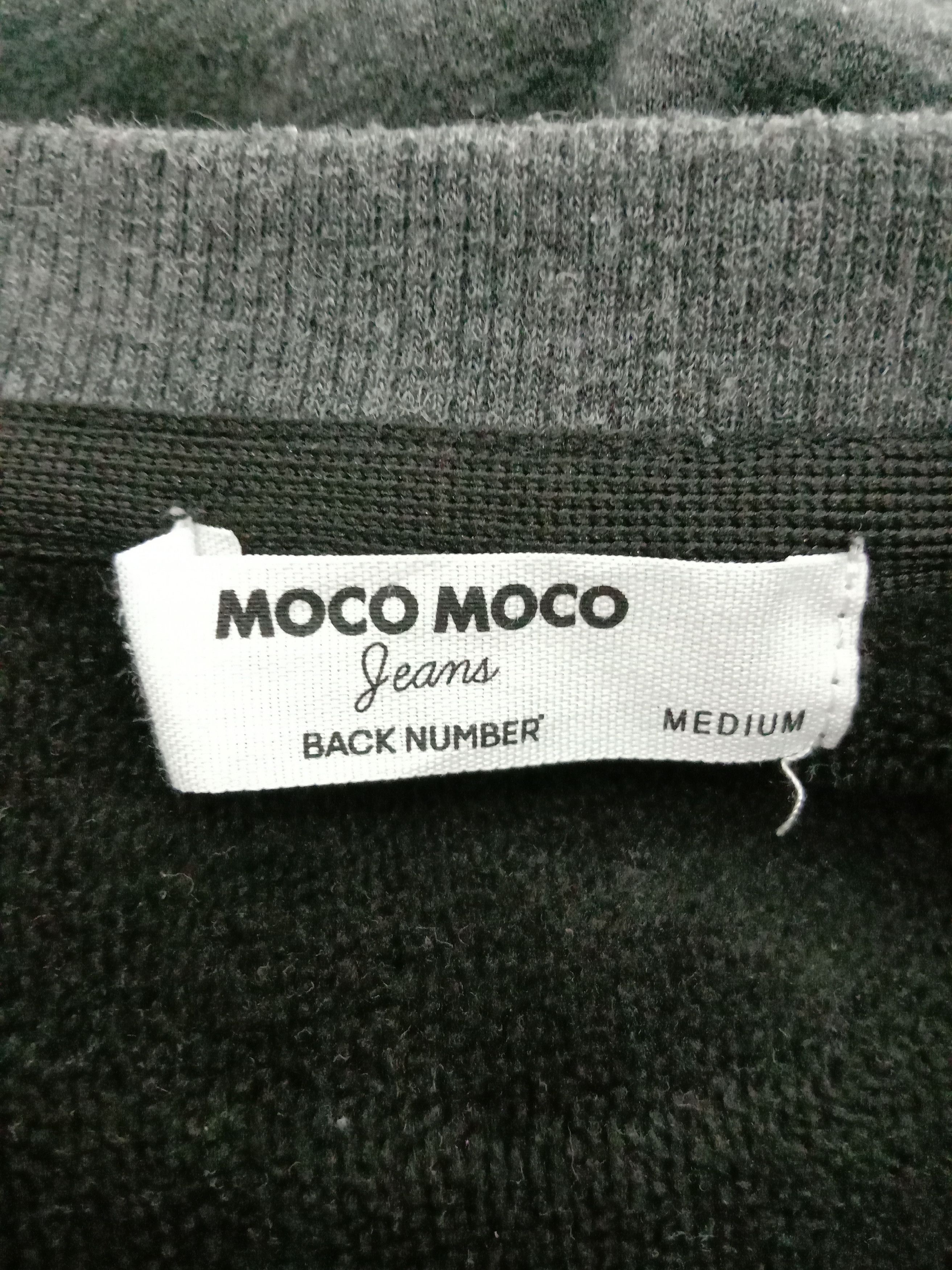 Japanese Brand Japanese Brand Moco Moco Jeans X Back Number Sweatshirt Size US M / EU 48-50 / 2 - 9 Thumbnail