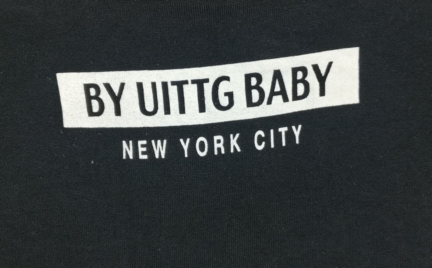 Japanese Brand Vintage UITTG BABY New York City Sweatshirt Size US L / EU 52-54 / 3 - 6 Thumbnail