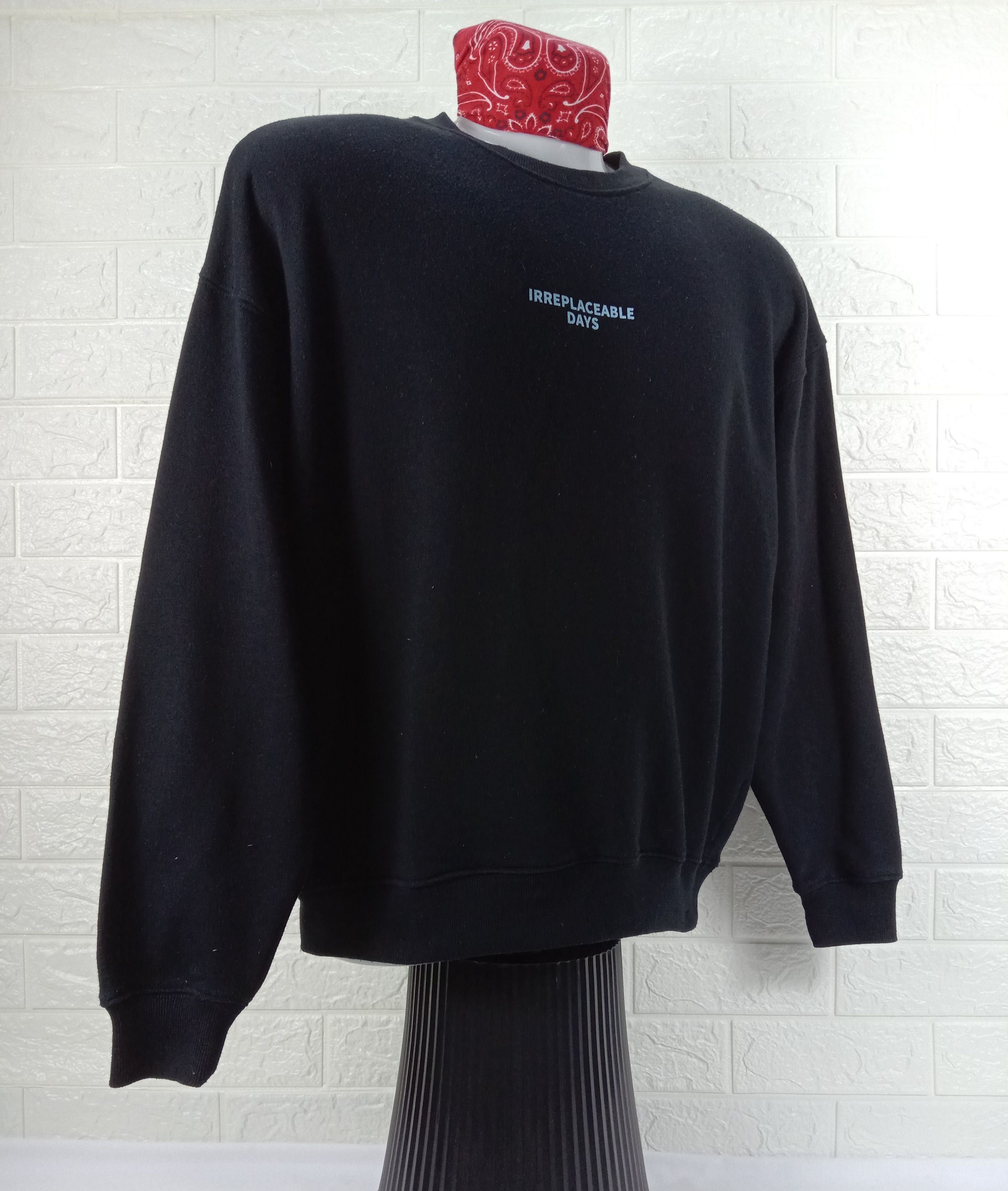 Japanese Brand Vintage Back Number Irreplaceable Days Sweatshirt Size US M / EU 48-50 / 2 - 3 Thumbnail