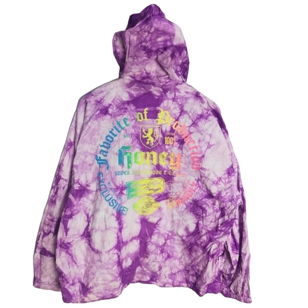 Bleach × Japanese Brand ten carat tie dyed zipper hoodie jacket Size US L / EU 52-54 / 3 - 1 Thumbnail