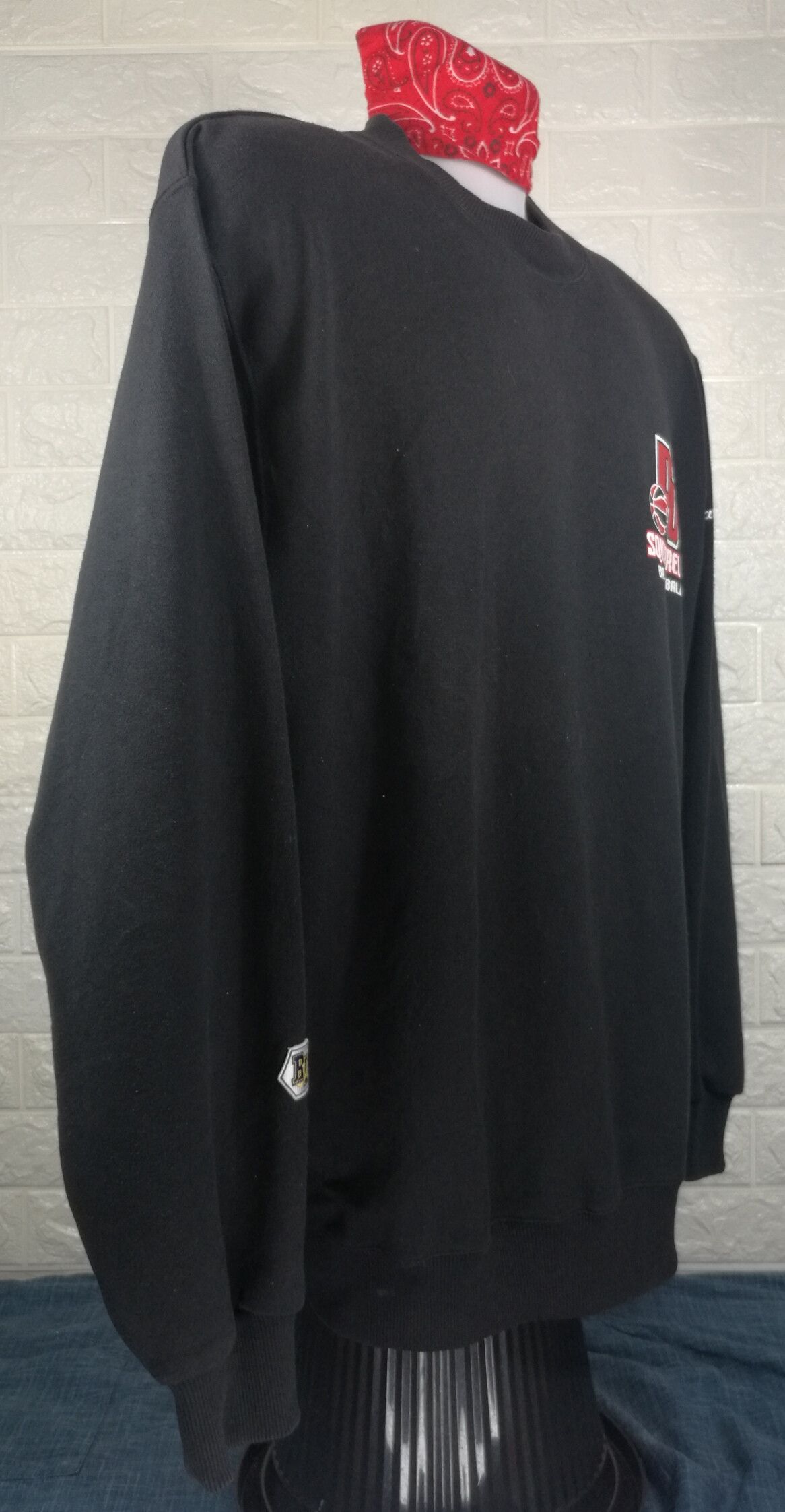 Vintage Vintage Ball Line Basketball Sweatshirt Size US L / EU 52-54 / 3 - 2 Thumbnail