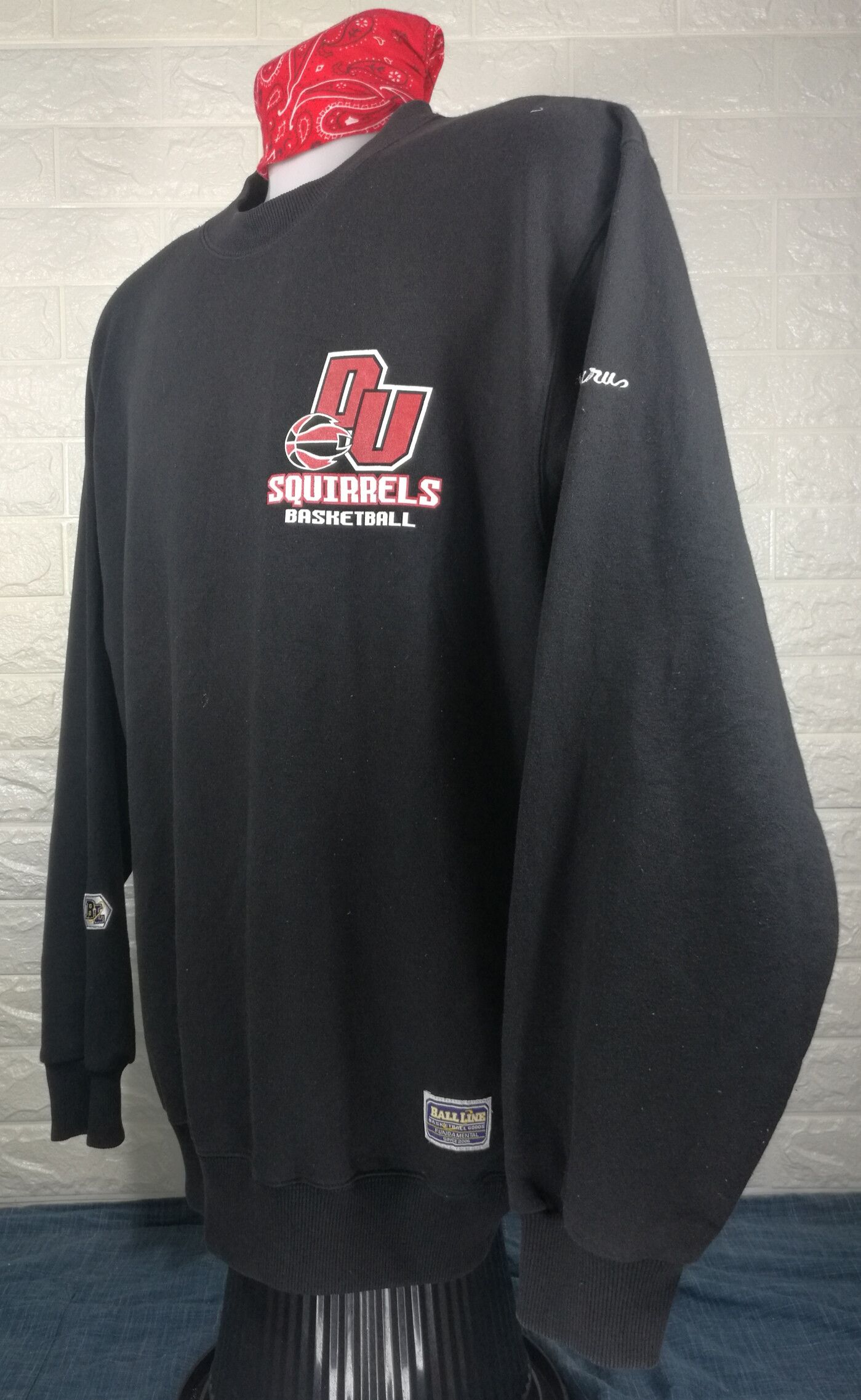 Vintage Vintage Ball Line Basketball Sweatshirt Size US L / EU 52-54 / 3 - 3 Thumbnail