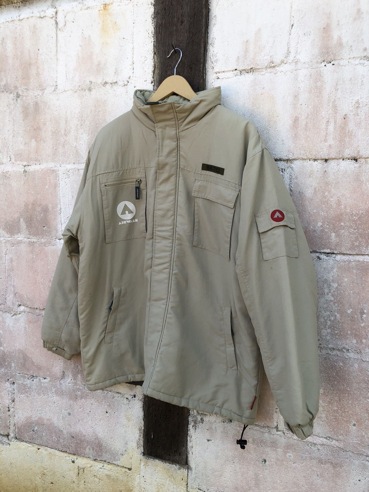 Other Airwalk Puffer Coach’s Jacket Hoodie Size US L / EU 52-54 / 3 - 3 Thumbnail