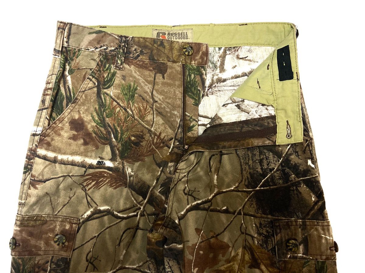 Japanese Brand × Russell Athletic Japanese Russell Outdoor Realtree Camo Tactical Cargo Pants Size US 32 / EU 48 - 3 Thumbnail