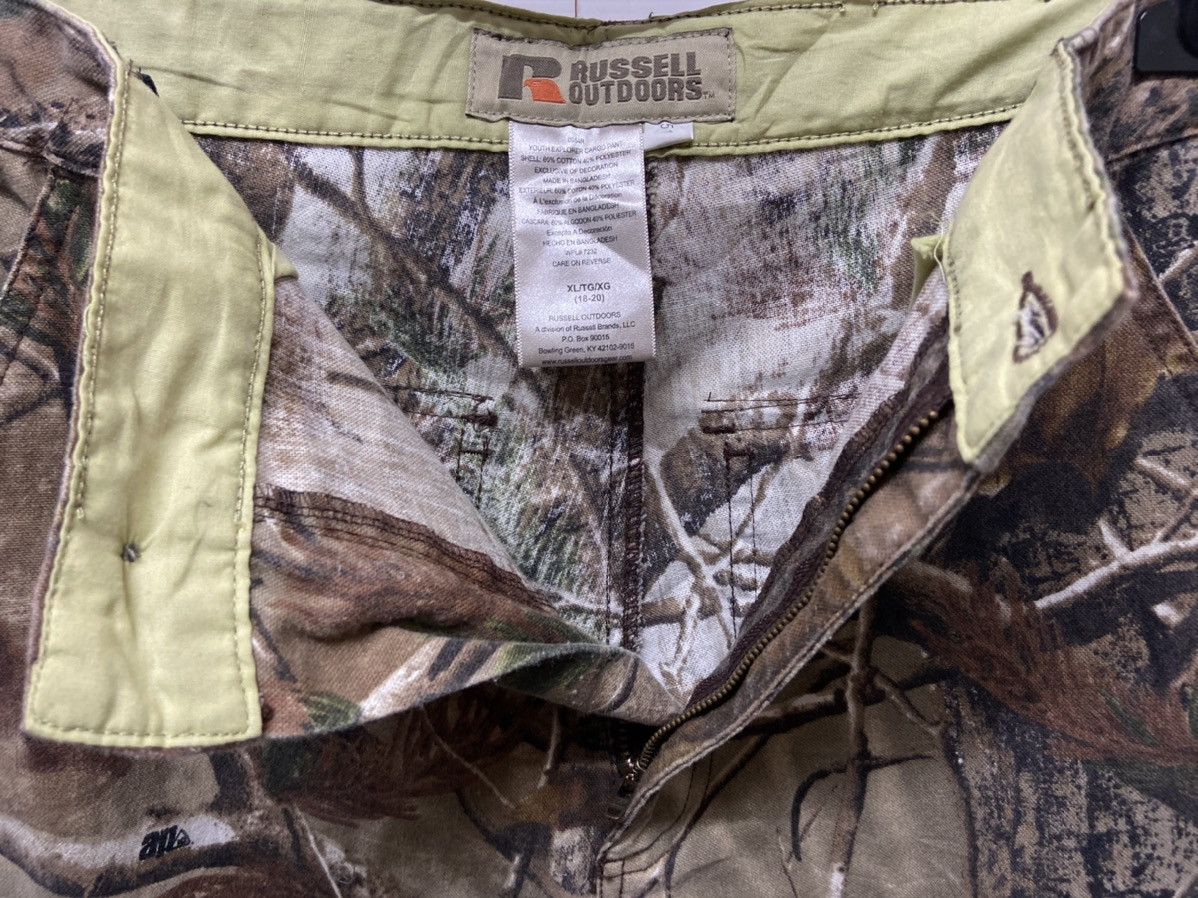 Japanese Brand × Russell Athletic Japanese Russell Outdoor Realtree Camo Tactical Cargo Pants Size US 32 / EU 48 - 7 Thumbnail