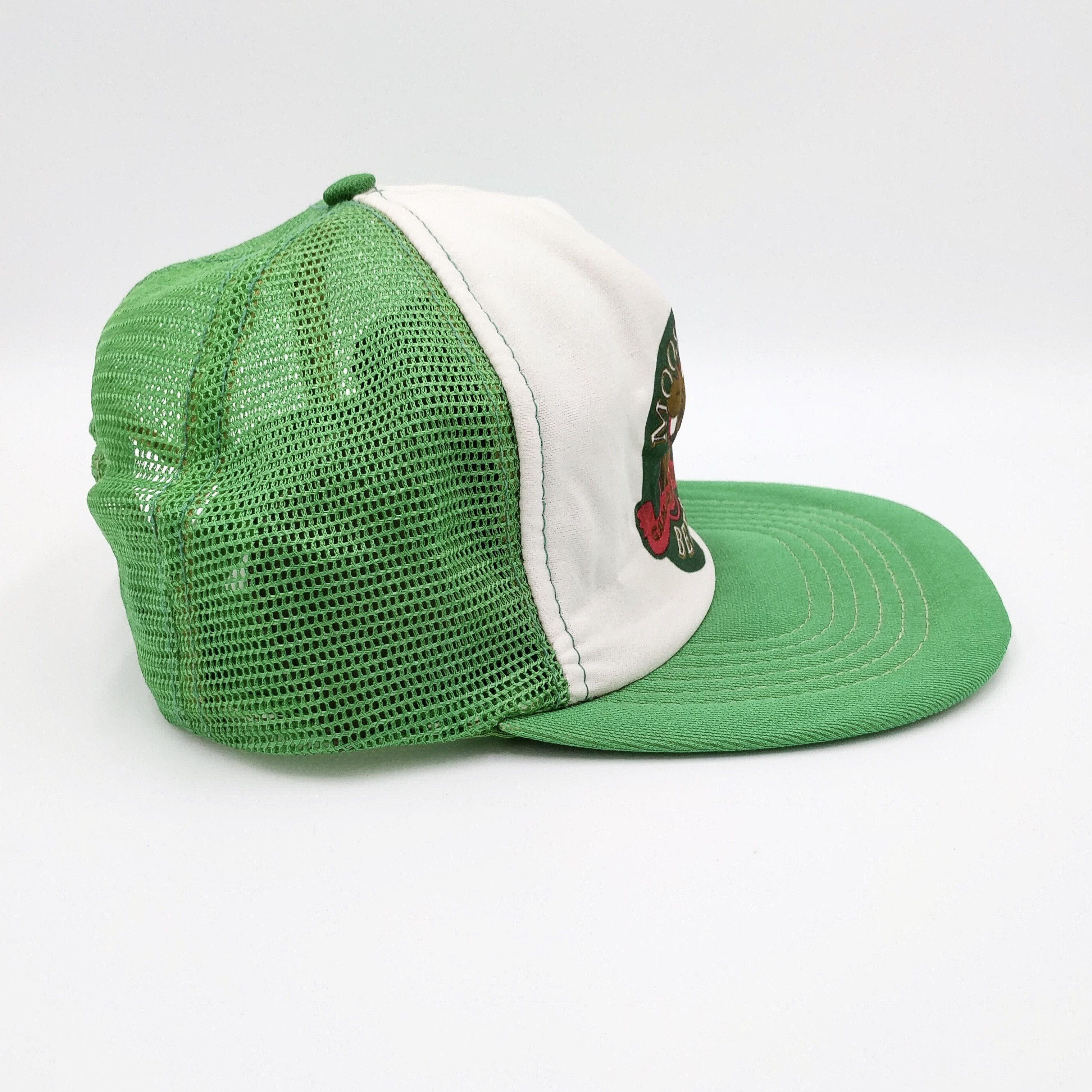 Vintage Vintage Moosehead Beer Canadian Lager Snapback Trucker Hat Size ONE SIZE - 4 Thumbnail