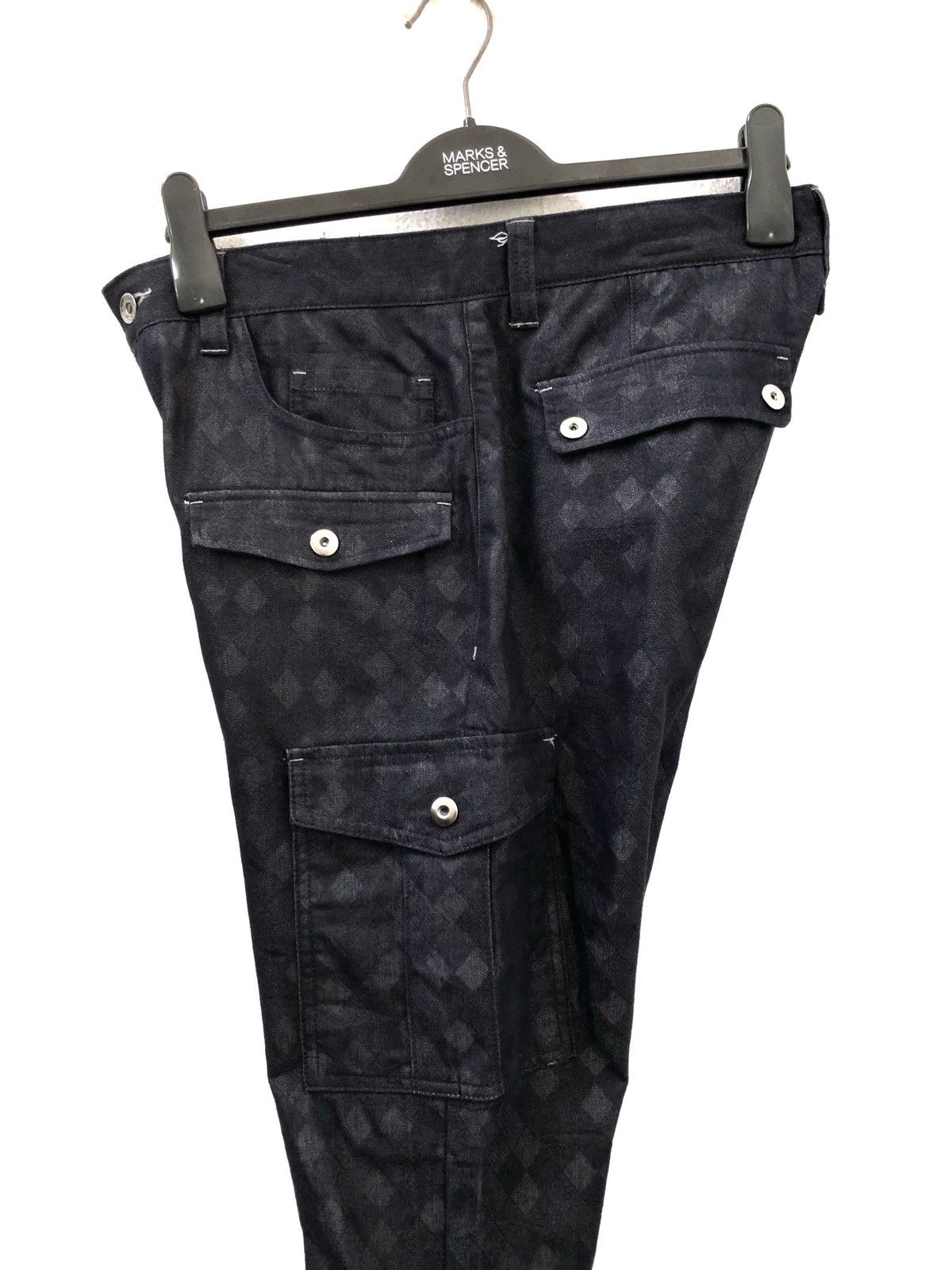 semanticdesign Semantic Design Multi Pocket All Printed Slim Cargo Size US 31 - 9 Thumbnail