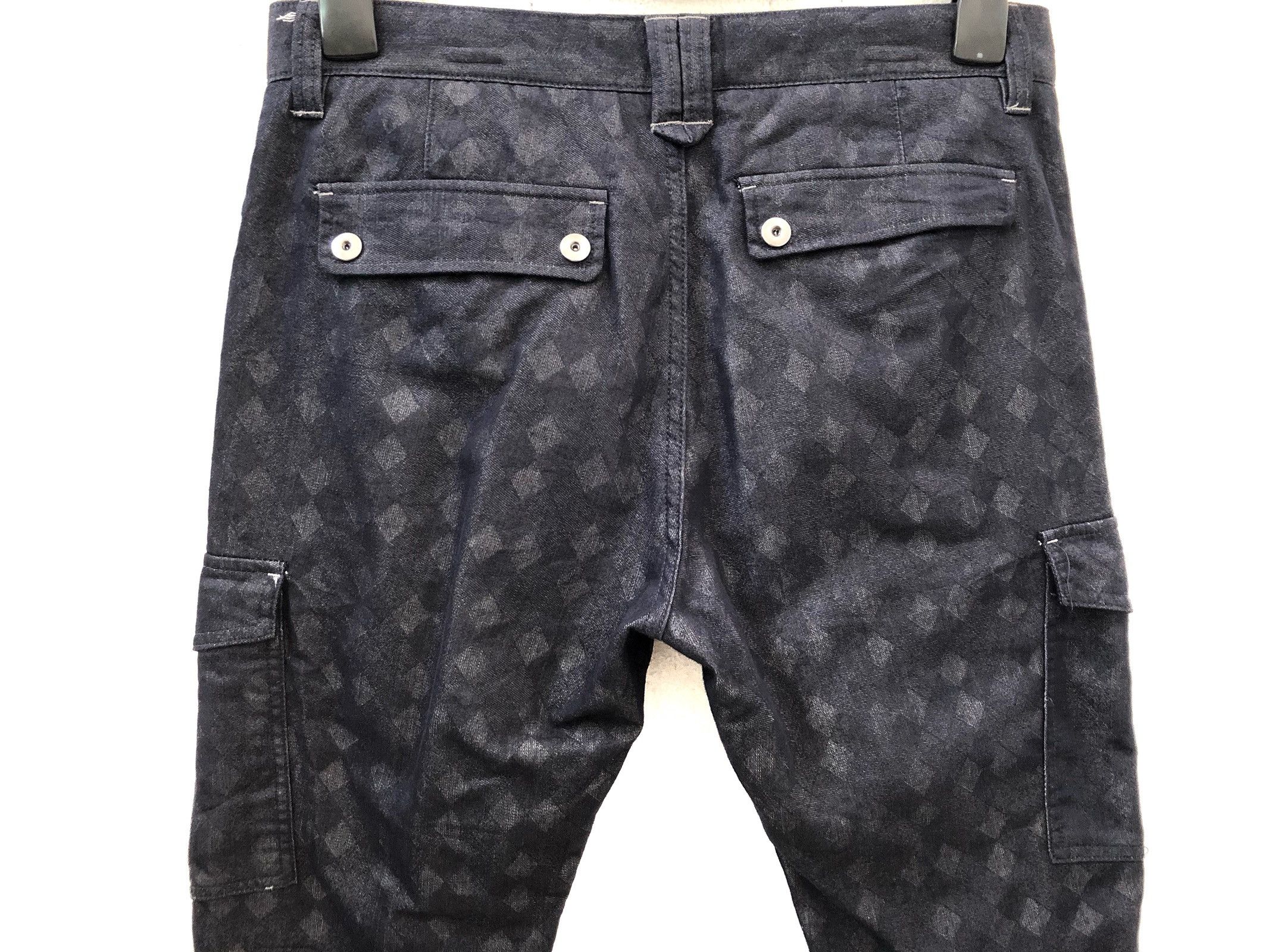 semanticdesign Semantic Design Multi Pocket All Printed Slim Cargo Size US 31 - 7 Thumbnail