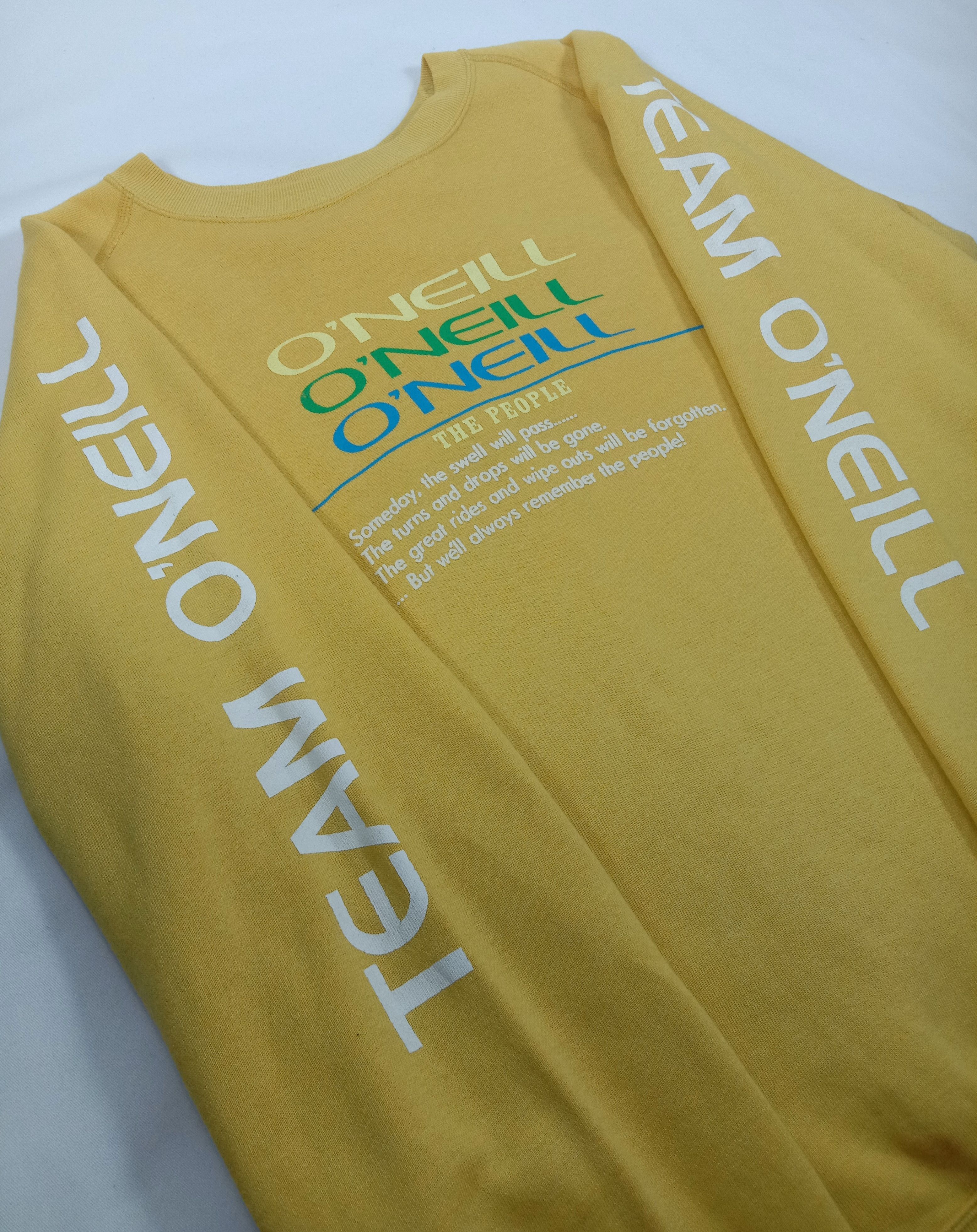 O'Neill Vintage 90s Team Oneill Sweatshirt Size US L / EU 52-54 / 3 - 7 Thumbnail