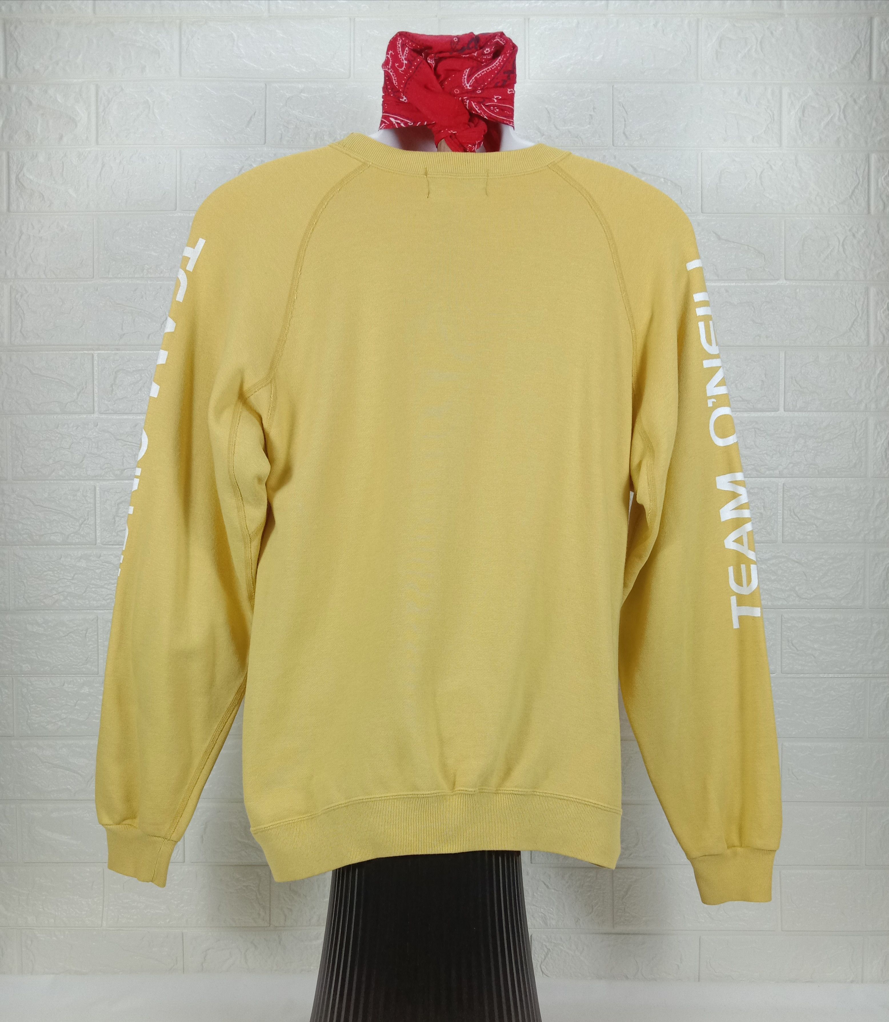O'Neill Vintage 90s Team Oneill Sweatshirt Size US L / EU 52-54 / 3 - 4 Thumbnail