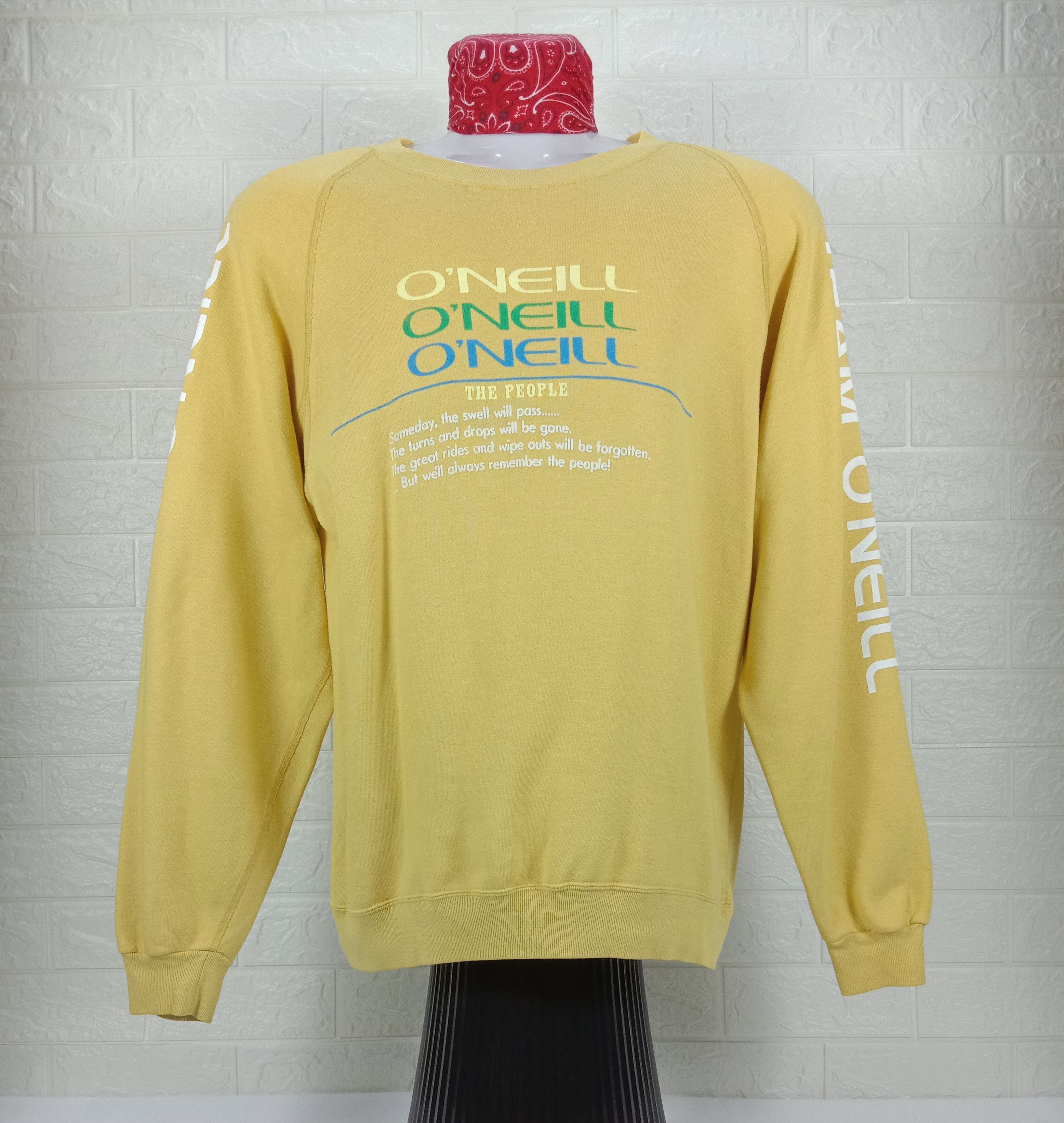 O'Neill Vintage 90s Team Oneill Sweatshirt Size US L / EU 52-54 / 3 - 1 Thumbnail