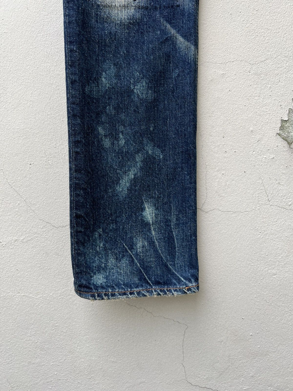 Vintage Vintage RNA Japan Distress Sashiko Bondage Denim Jeans Size US 30 / EU 46 - 11 Thumbnail