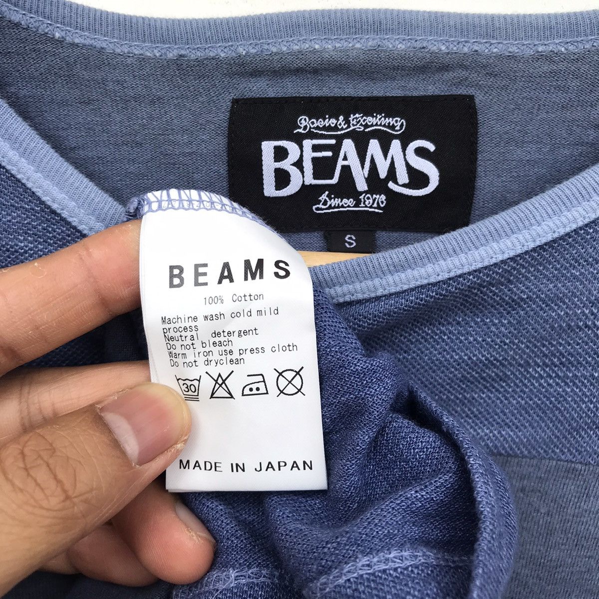 Beams Plus × Japanese Brand Patchwork LS Beams Japanese brand Size US S / EU 44-46 / 1 - 7 Thumbnail
