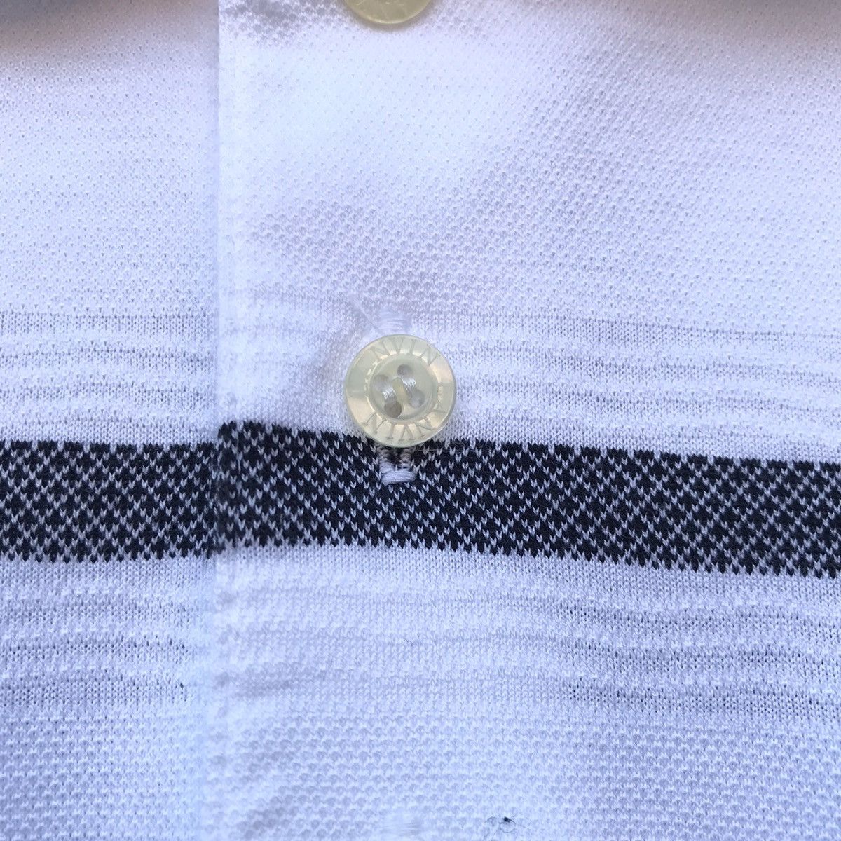 Lanvin Vintage Lanvin Japan Polo Minimalist striped Size US M / EU 48-50 / 2 - 6 Thumbnail