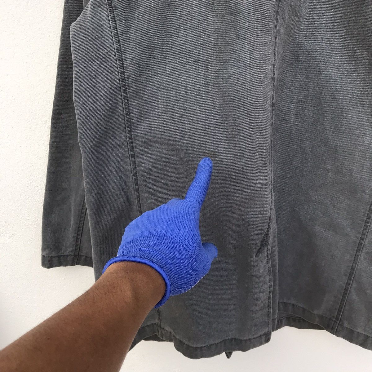 United Arrows JAPAN United Arrows double breasted canvas chore jacket Size US M / EU 48-50 / 2 - 6 Thumbnail