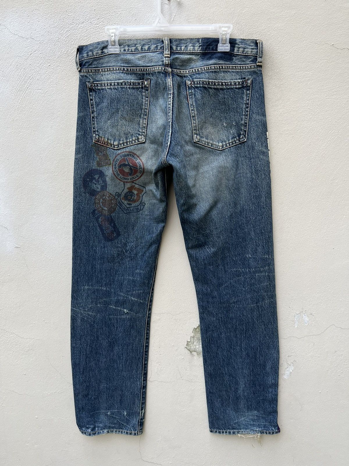 Vintage Vintage Rna Japan Printed Denim Jeans Size US 32 / EU 48 - 14 Thumbnail