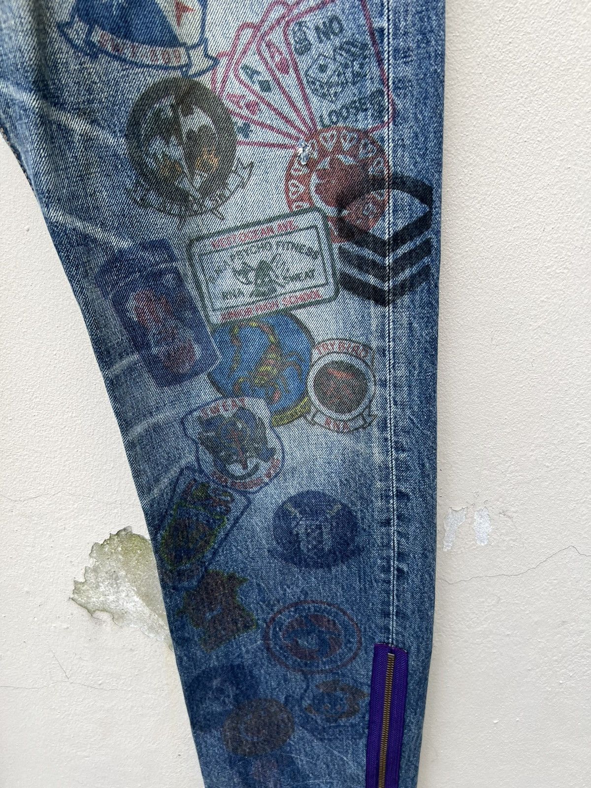 Vintage Vintage Rna Japan Printed Denim Jeans Size US 32 / EU 48 - 11 Thumbnail