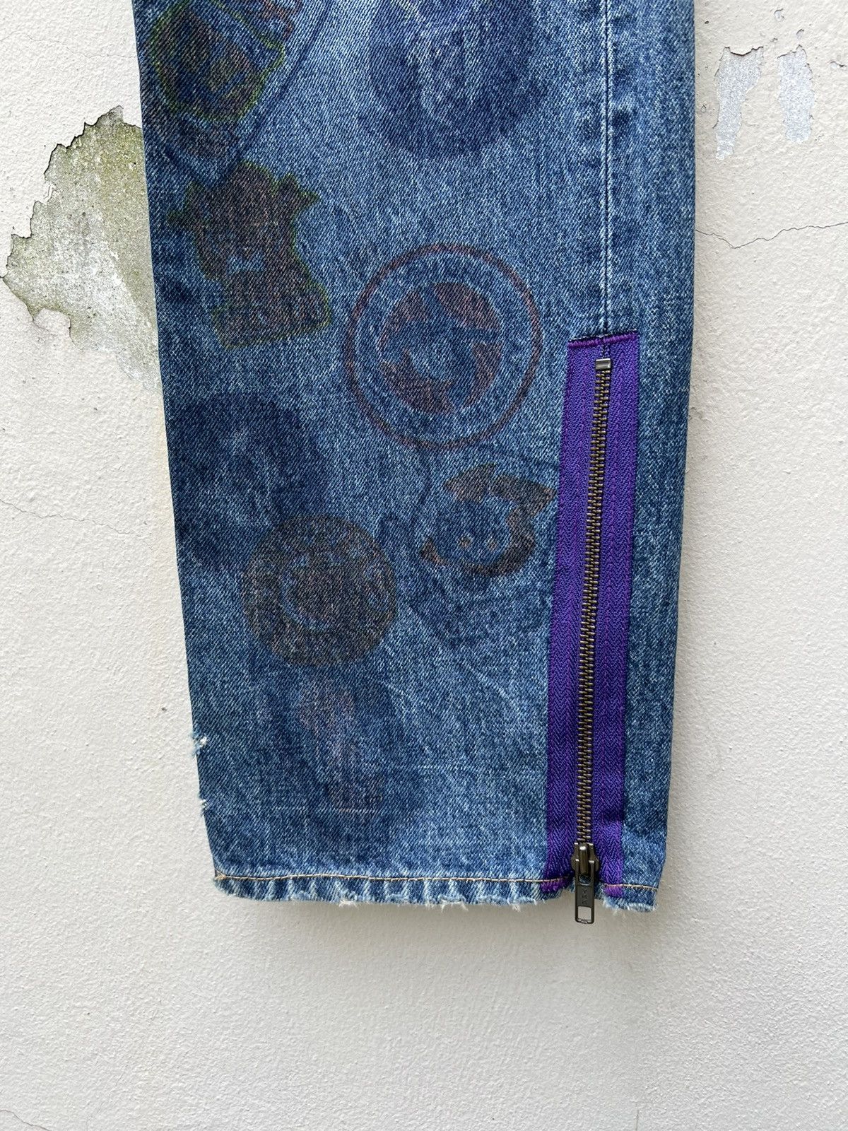 Vintage Vintage Rna Japan Printed Denim Jeans Size US 32 / EU 48 - 12 Thumbnail