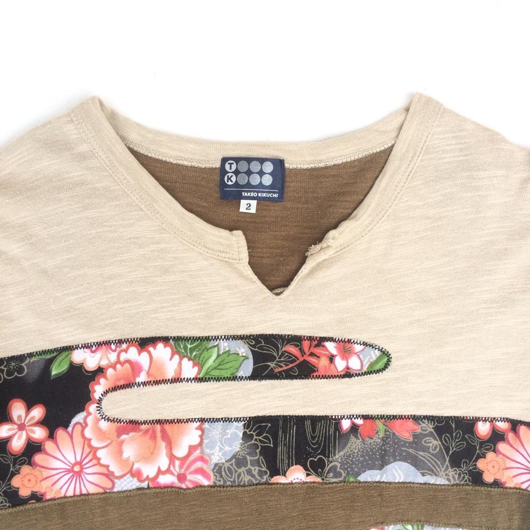 Japanese Brand Japanese brand Takeo Kikuchi Patchwork Design L/Sleeve Size US S / EU 44-46 / 1 - 5 Thumbnail