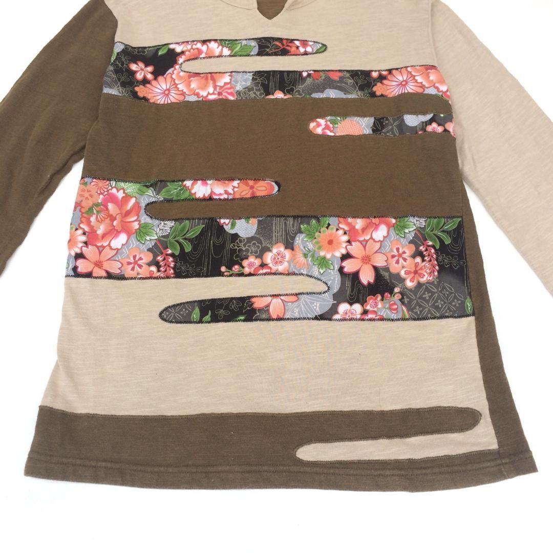 Japanese Brand Japanese brand Takeo Kikuchi Patchwork Design L/Sleeve Size US S / EU 44-46 / 1 - 2 Thumbnail