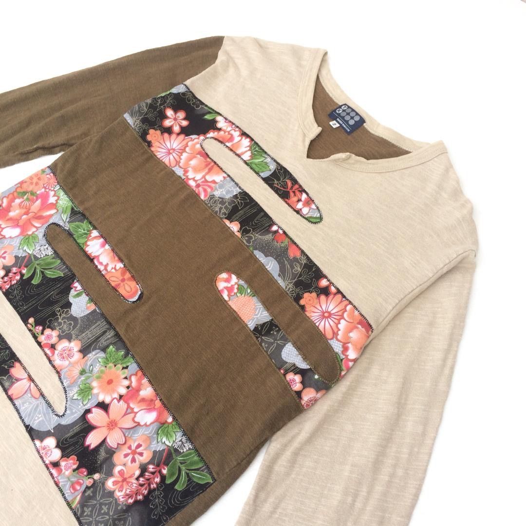 Japanese Brand Japanese brand Takeo Kikuchi Patchwork Design L/Sleeve Size US S / EU 44-46 / 1 - 4 Thumbnail