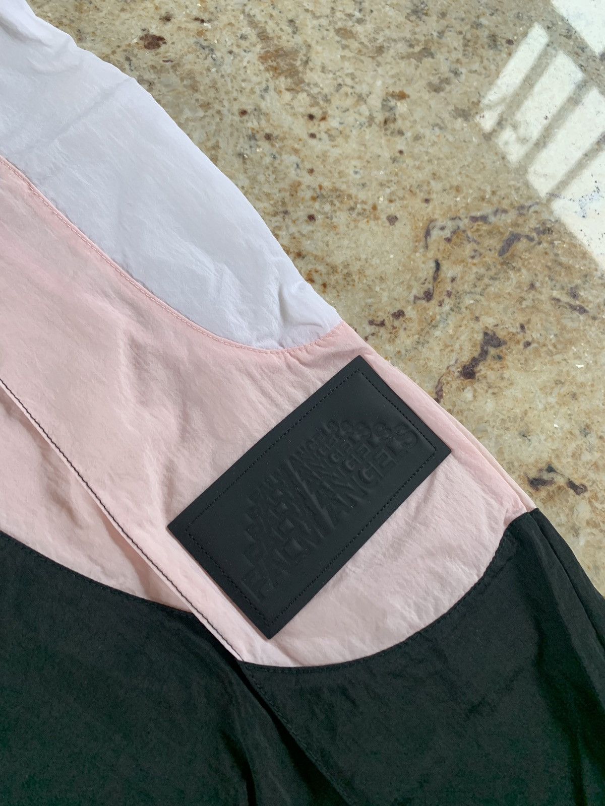 Palm Angels Black & Pink Stamp Logo Joggers Size US 28 / EU 44 - 6 Thumbnail