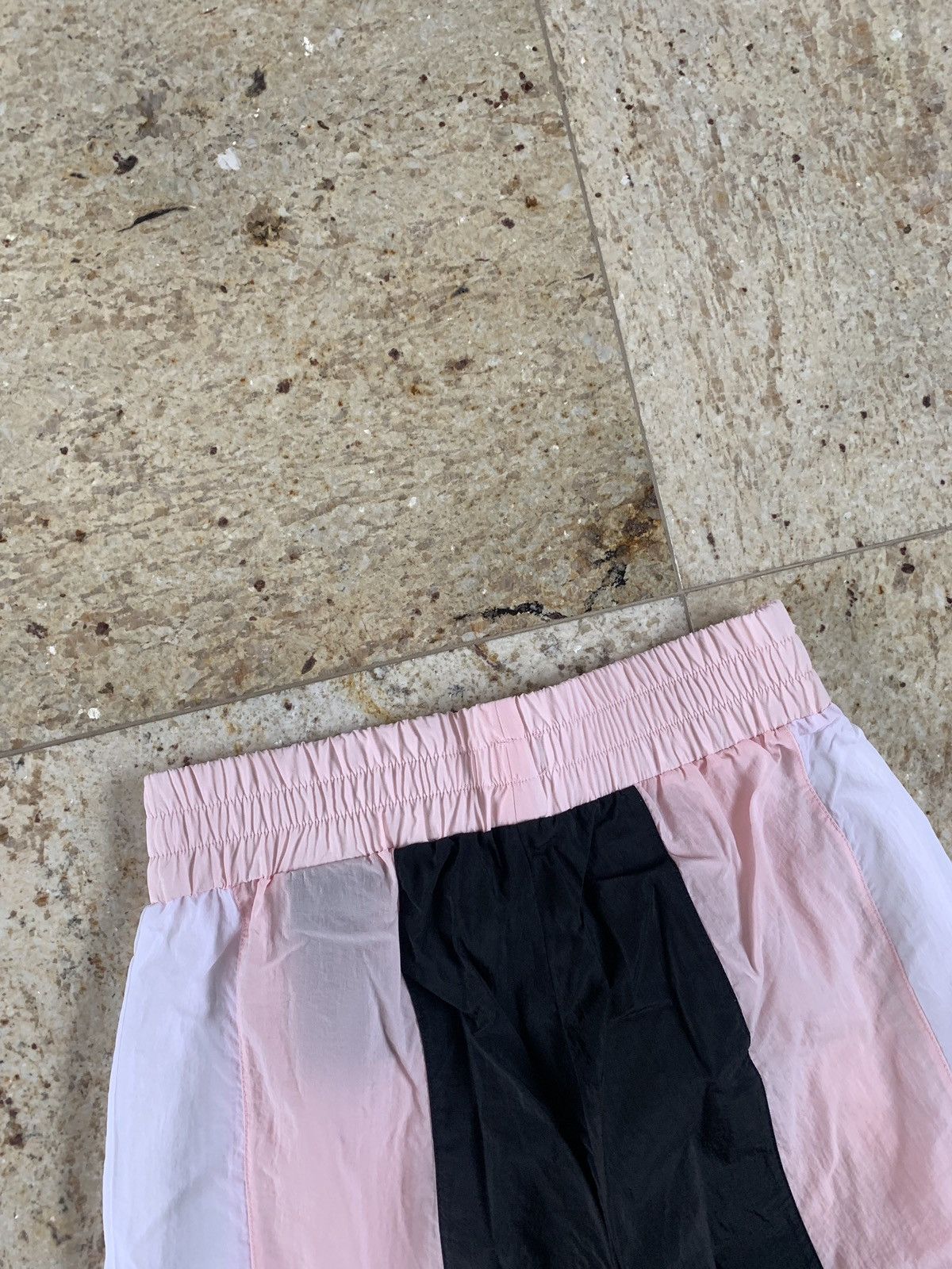 Palm Angels Black & Pink Stamp Logo Joggers Size US 28 / EU 44 - 15 Thumbnail