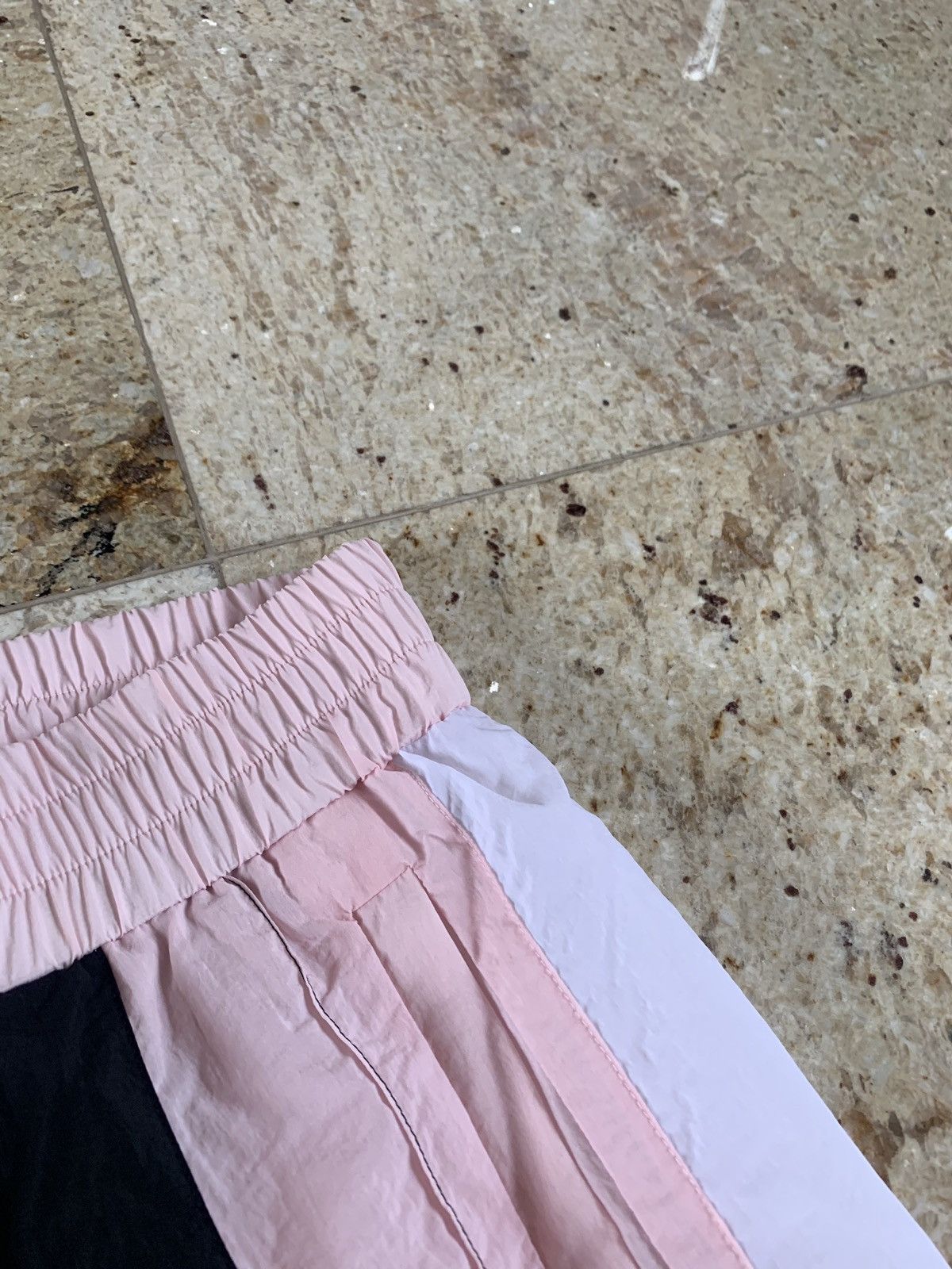 Palm Angels Black & Pink Stamp Logo Joggers Size US 28 / EU 44 - 13 Thumbnail