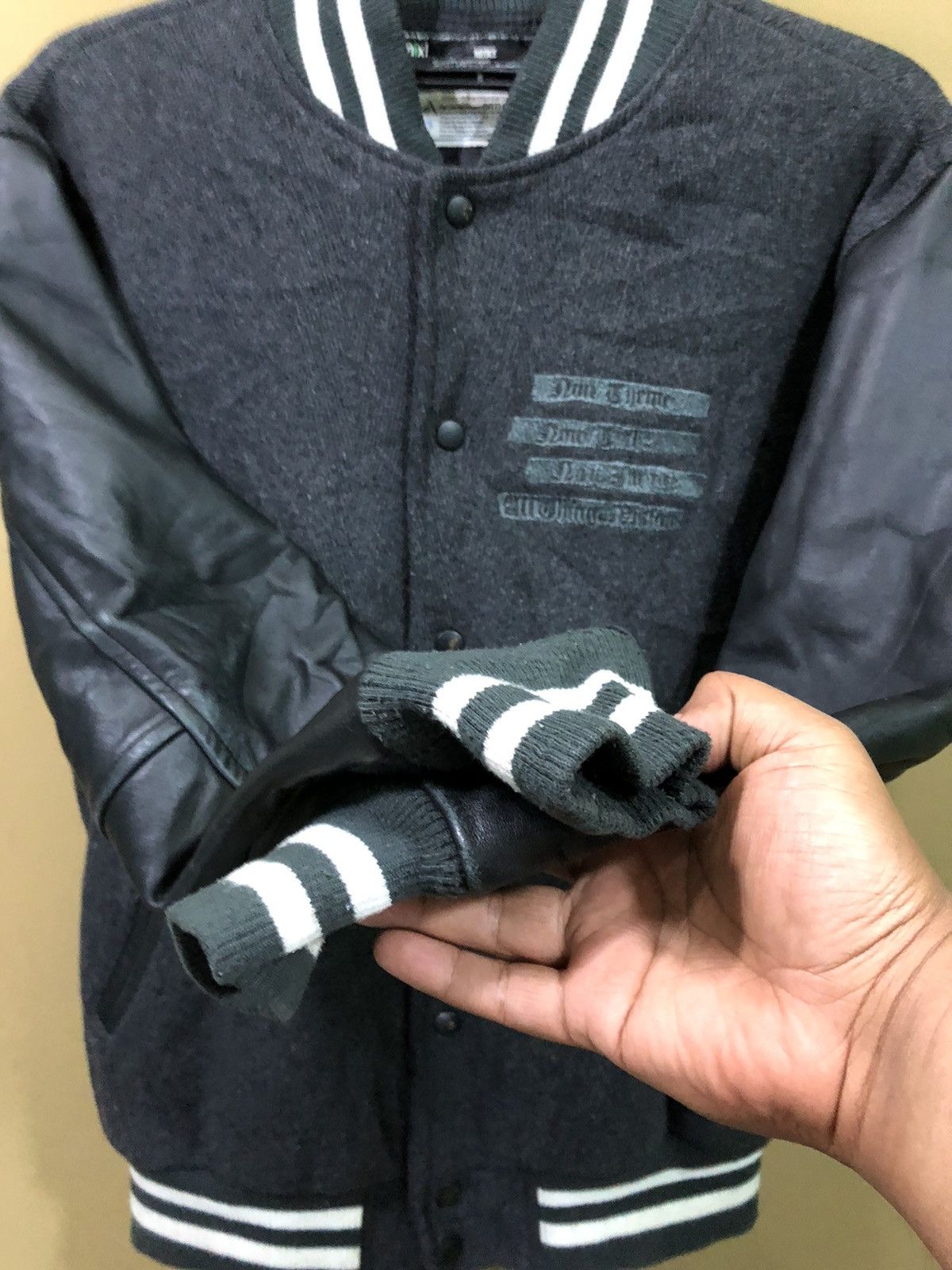 Japanese Brand × Number (N)ine Invinciblearmurda / Number Nine Varsity Jacket Size US M / EU 48-50 / 2 - 5 Thumbnail