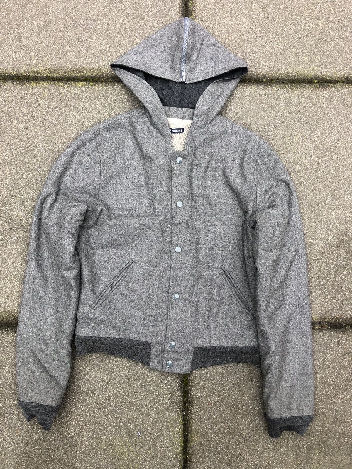 Raf Simons A/W 1997/98 Teenage summer camp Wool varsity bomber Size US M / EU 48-50 / 2 - 1 Thumbnail