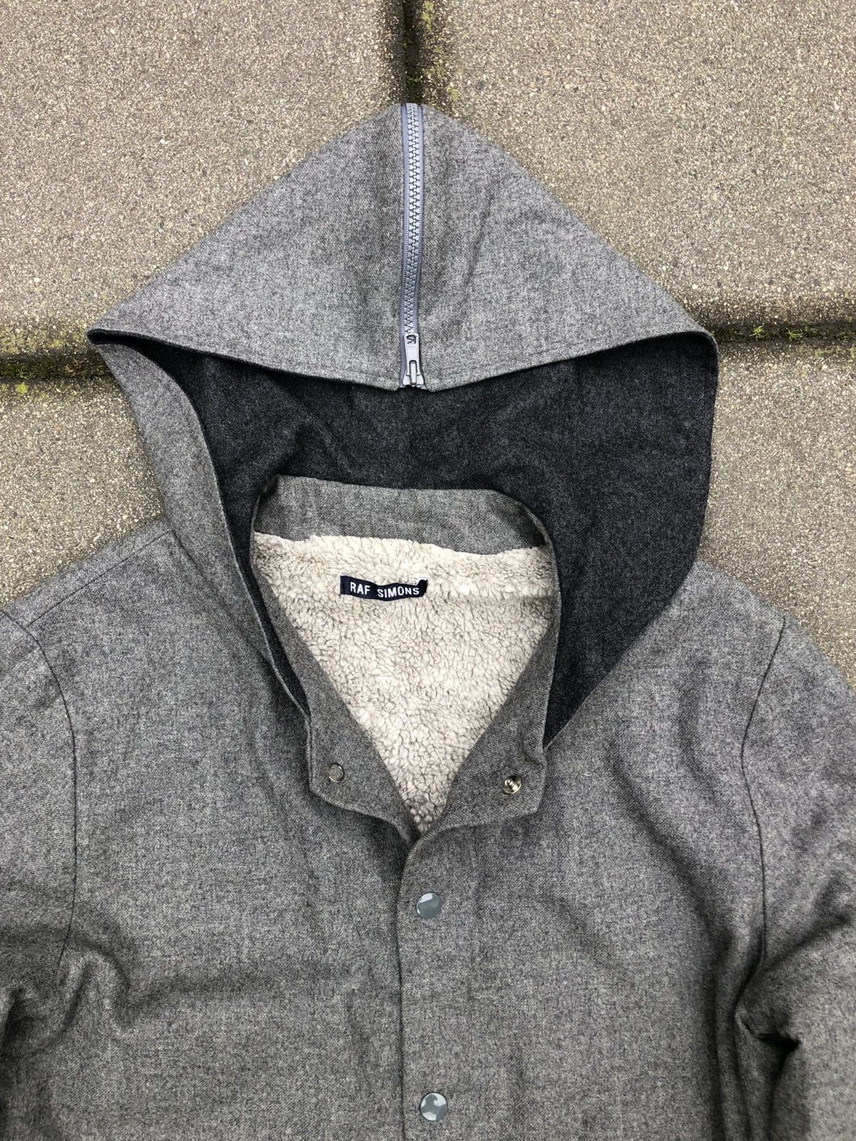 Raf Simons A/W 1997/98 Teenage summer camp Wool varsity bomber Size US M / EU 48-50 / 2 - 4 Thumbnail