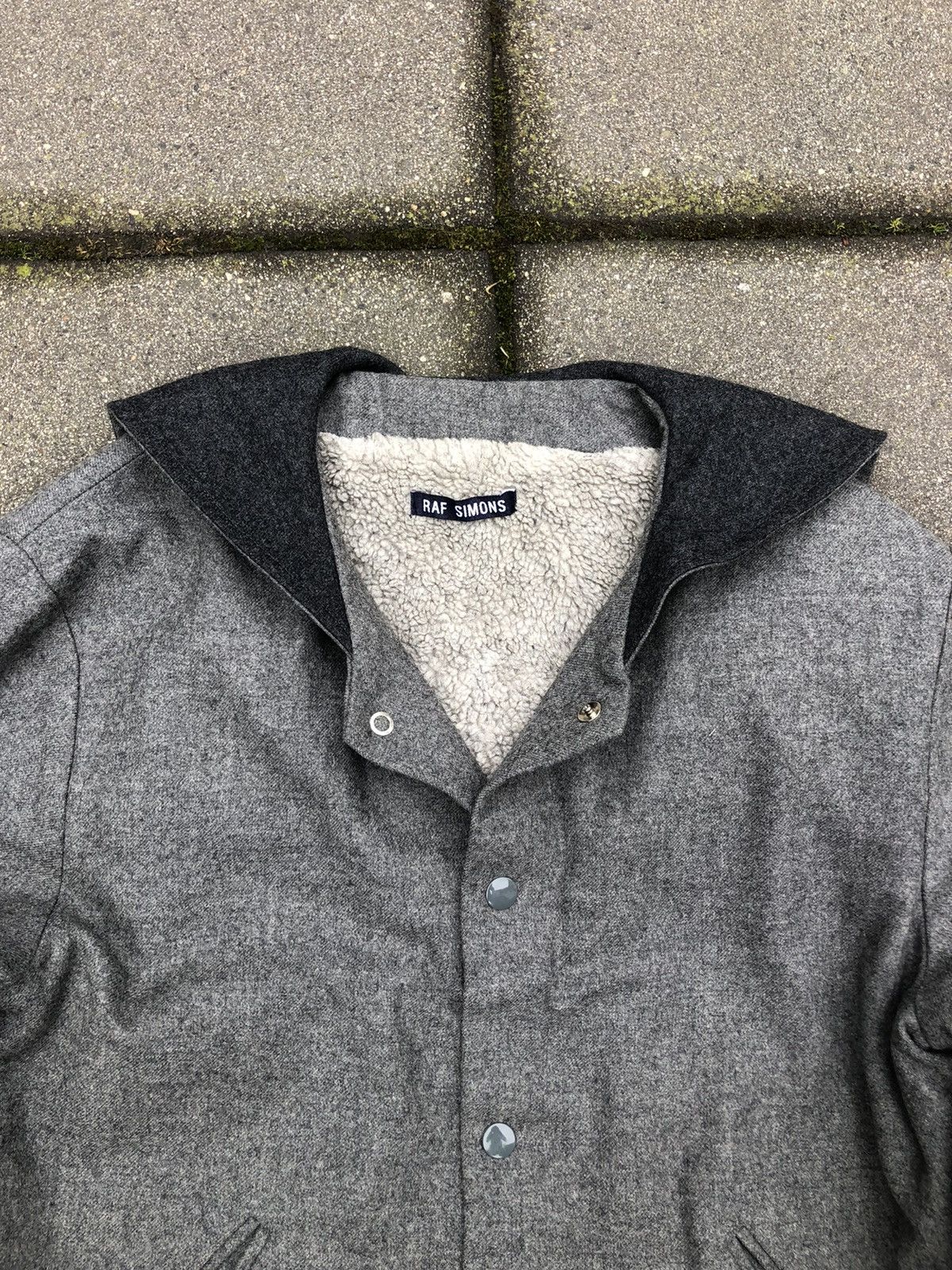 Raf Simons A/W 1997/98 Teenage summer camp Wool varsity bomber Size US M / EU 48-50 / 2 - 5 Thumbnail