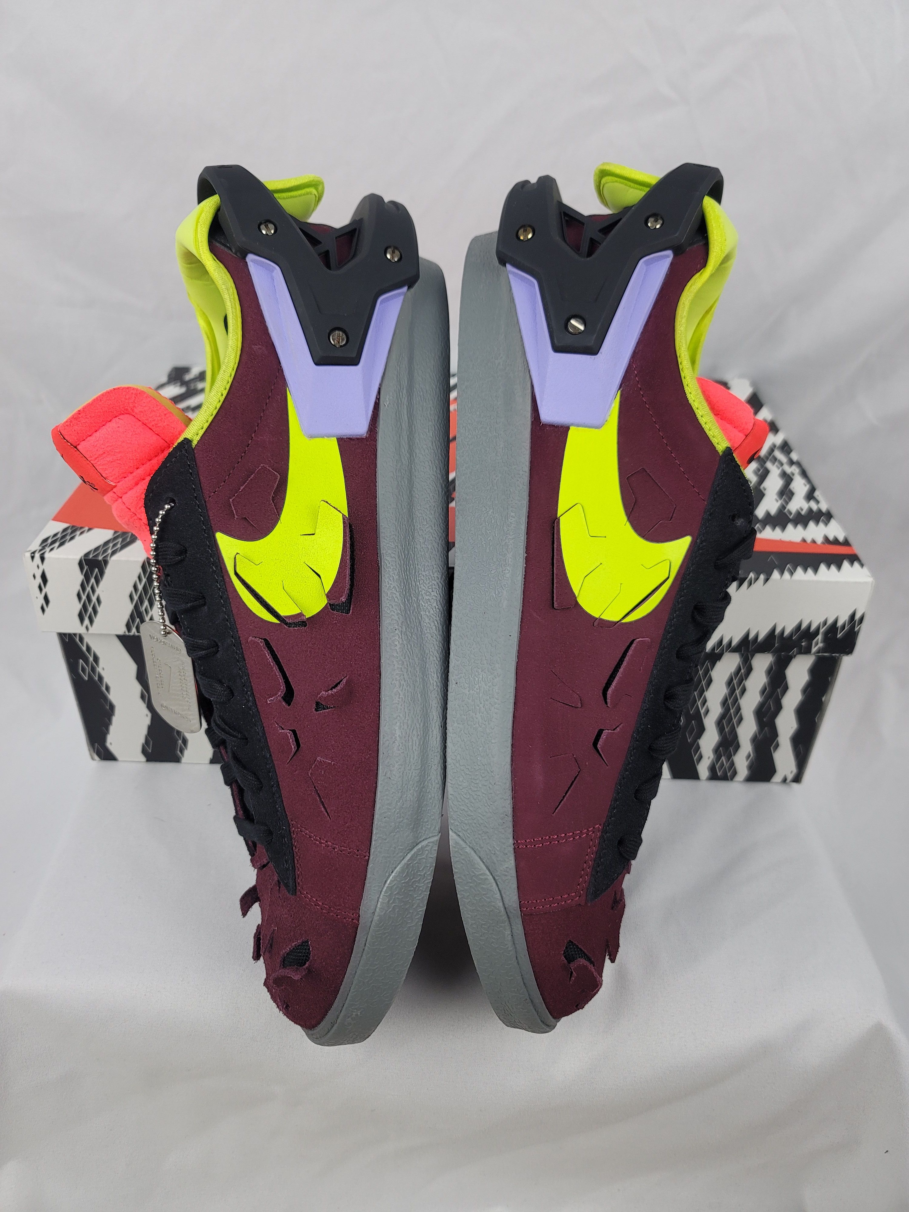 Acronym × Nike Nike x Acronym Blazer Low Night Maroon Men's Size 13 US Size US 13 / EU 46 - 6 Thumbnail