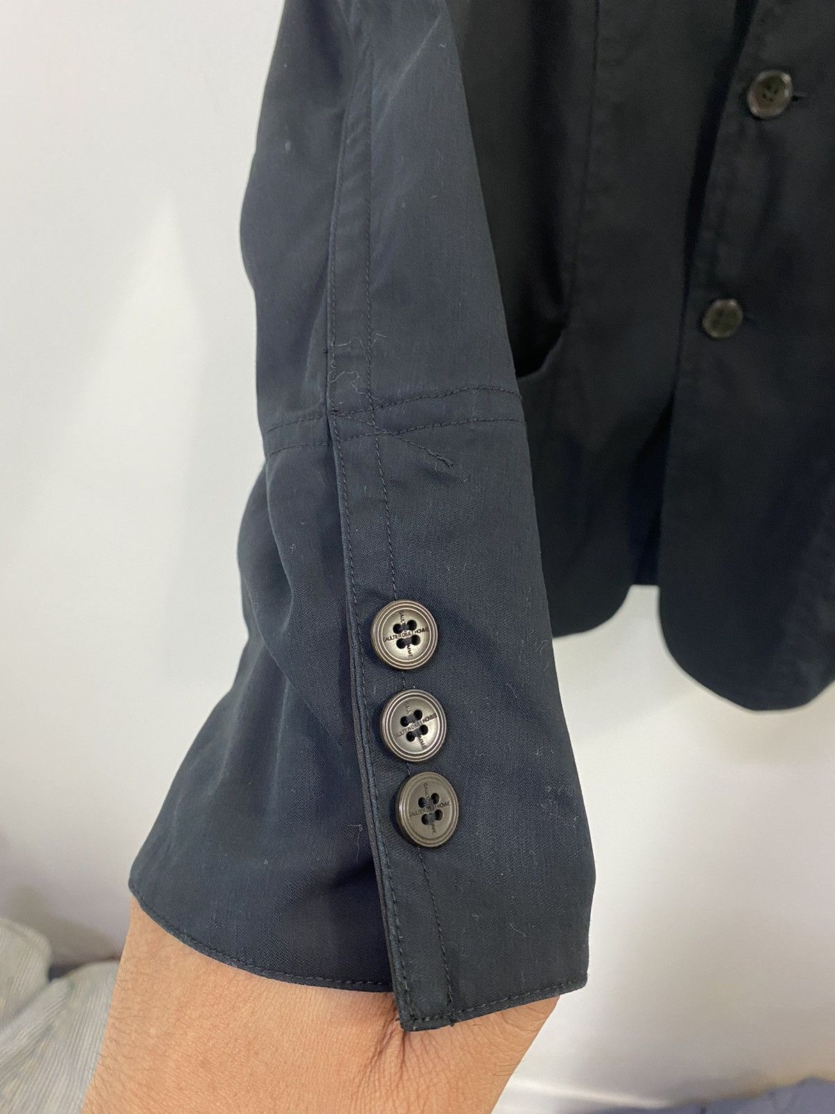 Jean Paul Gaultier Jean Paul Gaultier Black Fashion Jacket Design Size US M / EU 48-50 / 2 - 9 Thumbnail