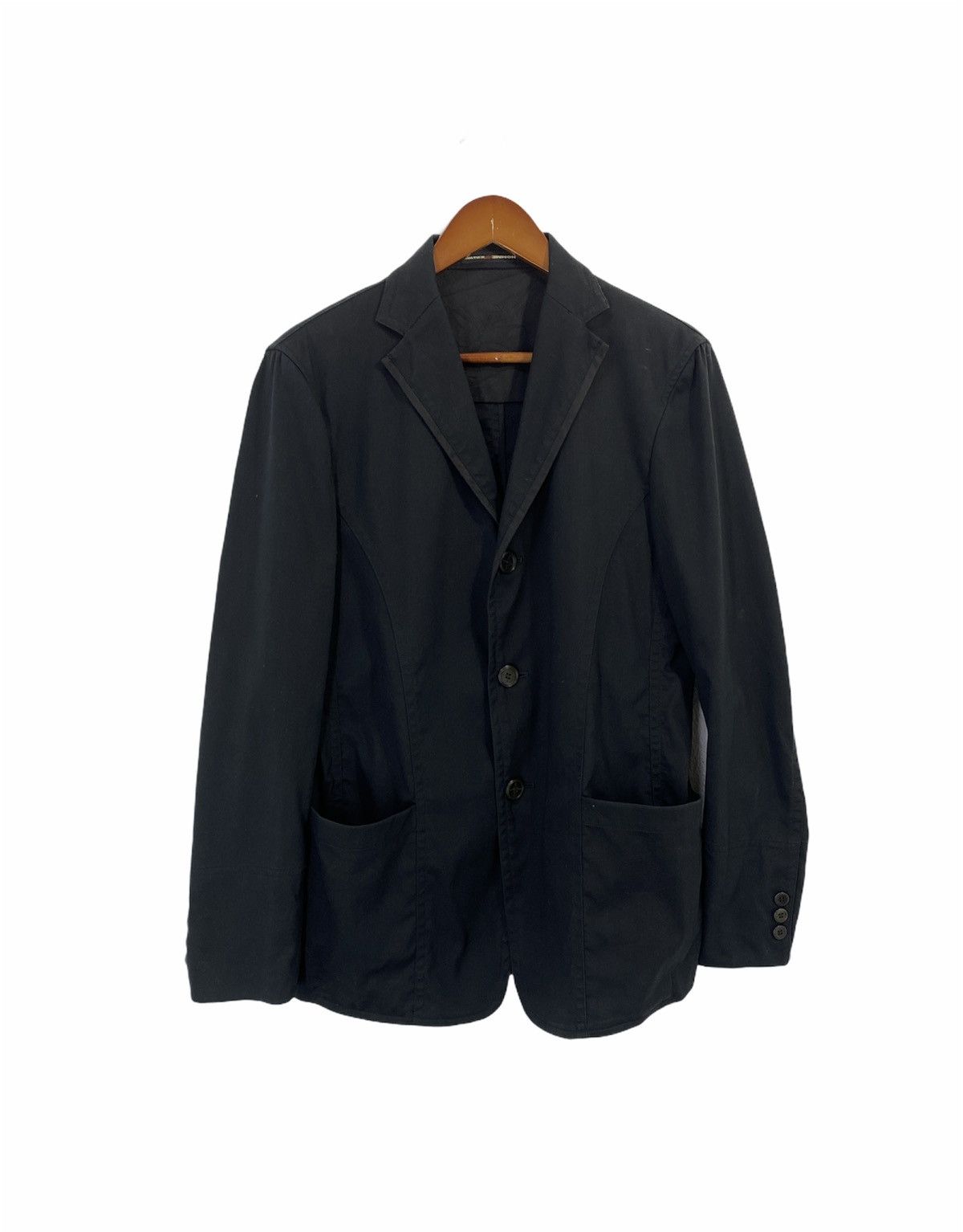 Jean Paul Gaultier Jean Paul Gaultier Black Fashion Jacket Design Size US M / EU 48-50 / 2 - 1 Thumbnail