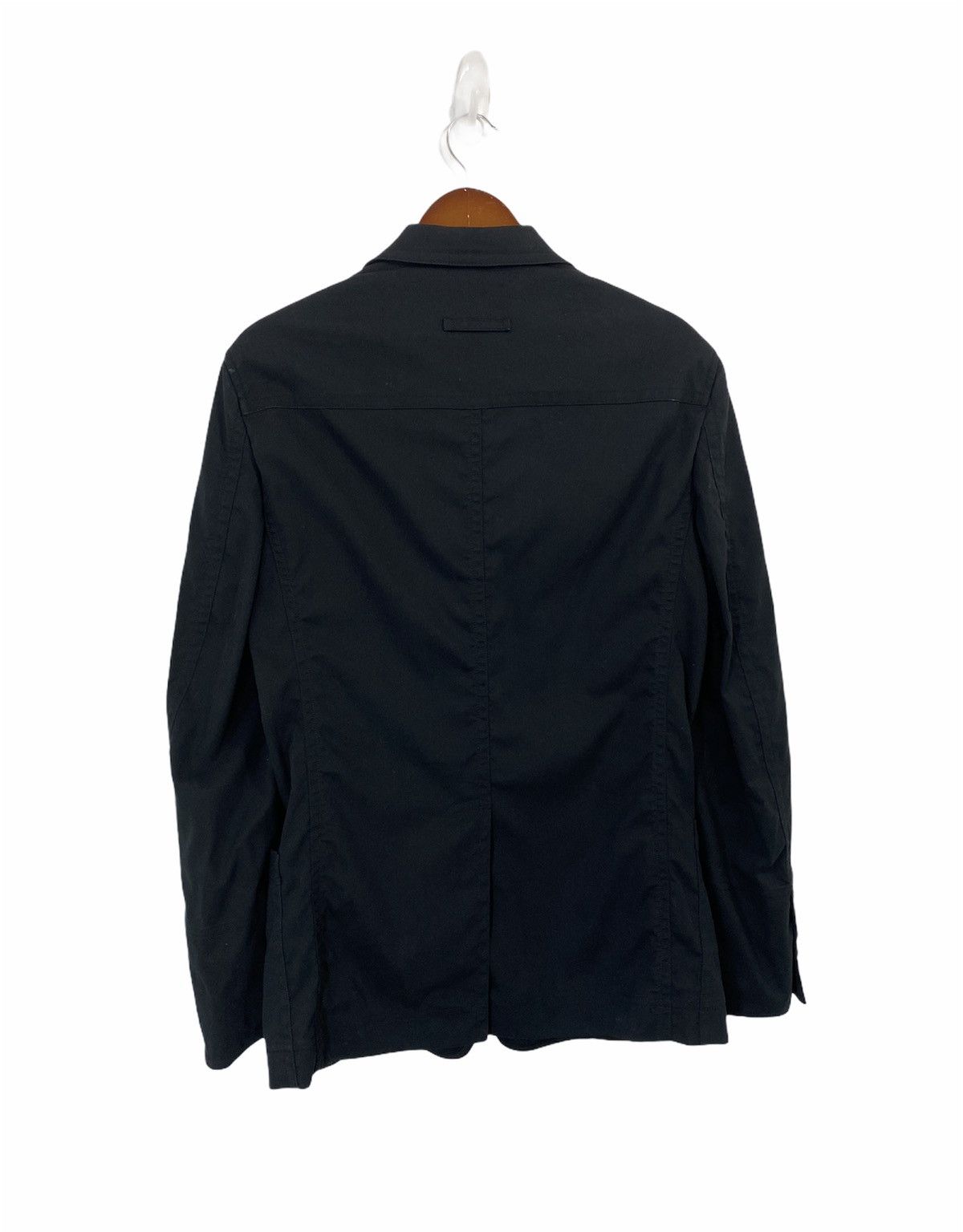 Jean Paul Gaultier Jean Paul Gaultier Black Fashion Jacket Design Size US M / EU 48-50 / 2 - 2 Thumbnail