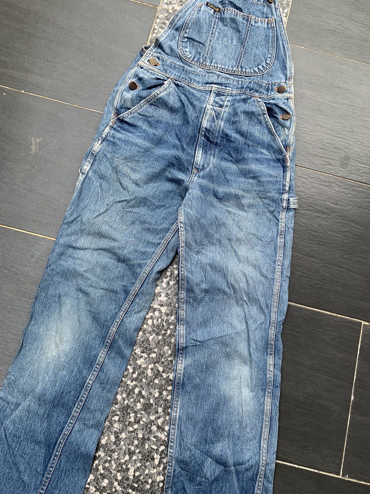 Japanese Brand × Vintage Vintage Cactus Overall Denim Size US 29 - 2 Thumbnail