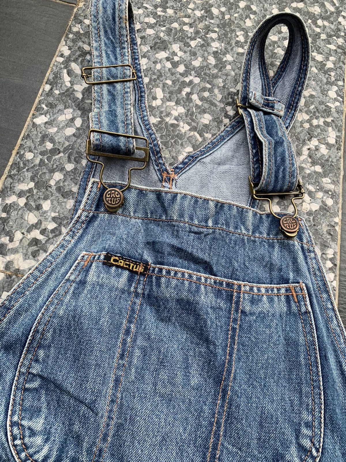 Japanese Brand × Vintage Vintage Cactus Overall Denim Size US 29 - 4 Thumbnail