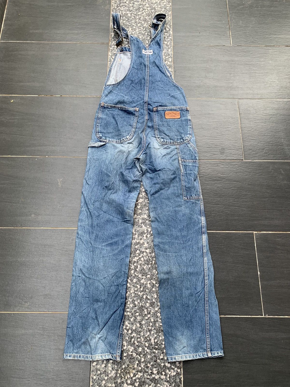 Japanese Brand × Vintage Vintage Cactus Overall Denim Size US 29 - 5 Thumbnail