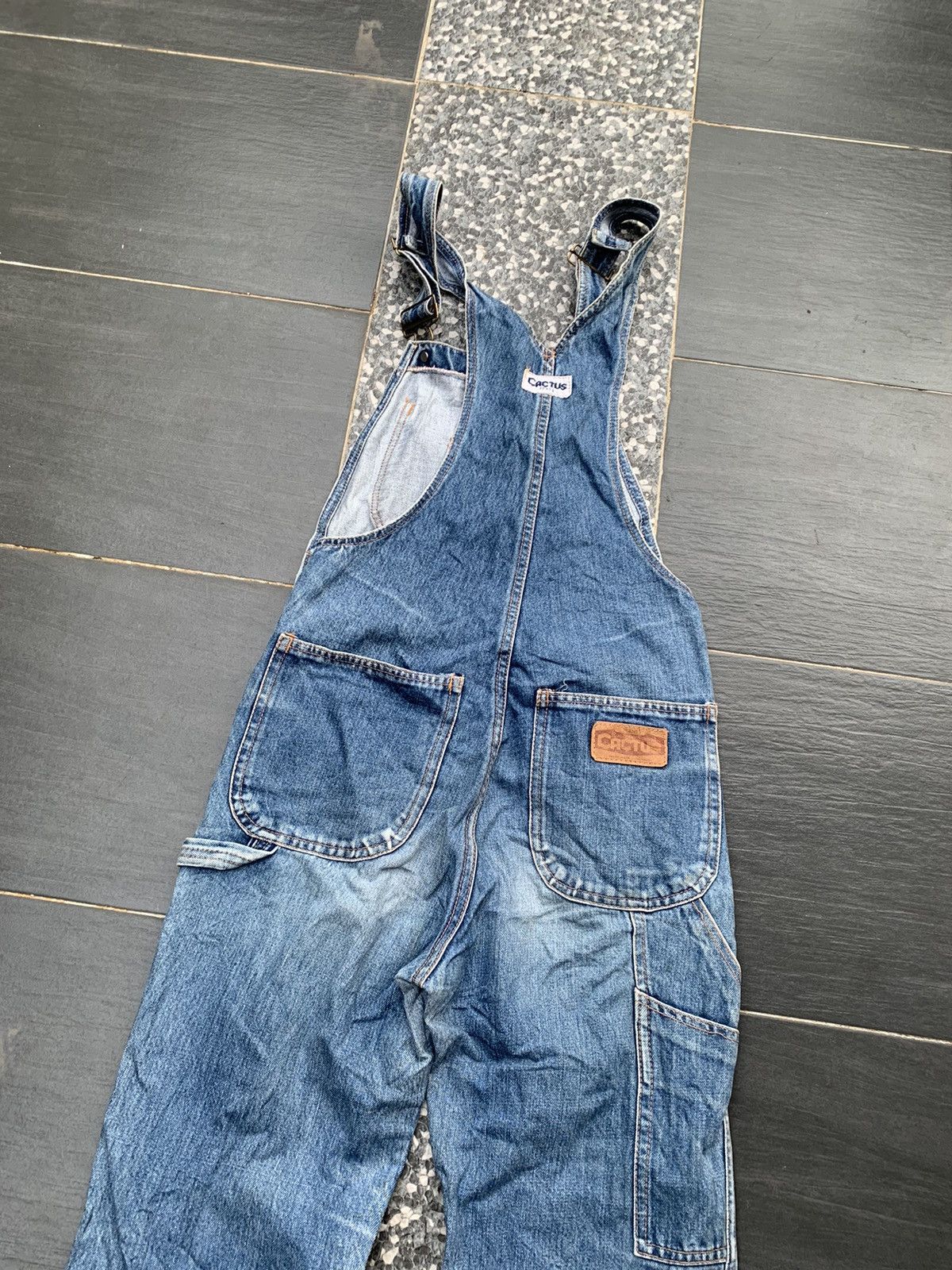 Japanese Brand × Vintage Vintage Cactus Overall Denim Size US 29 - 8 Thumbnail