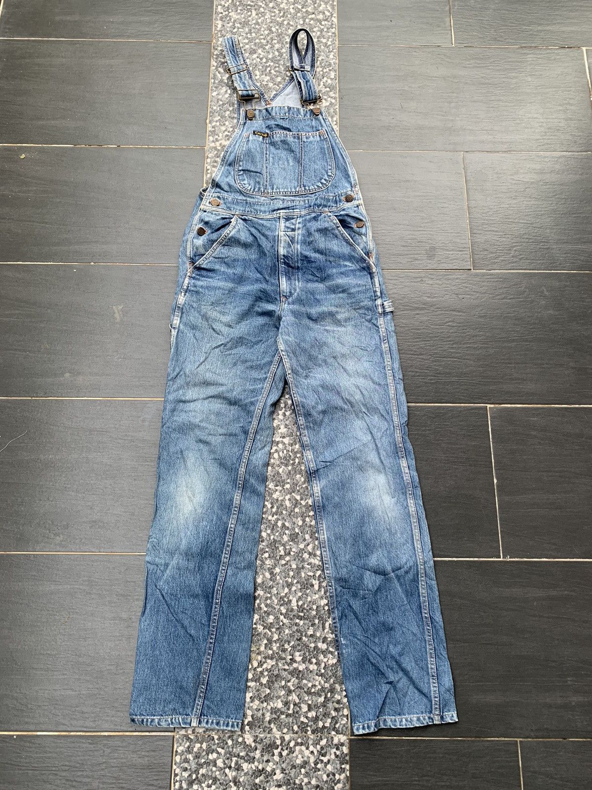 Japanese Brand × Vintage Vintage Cactus Overall Denim Size US 29 - 1 Thumbnail