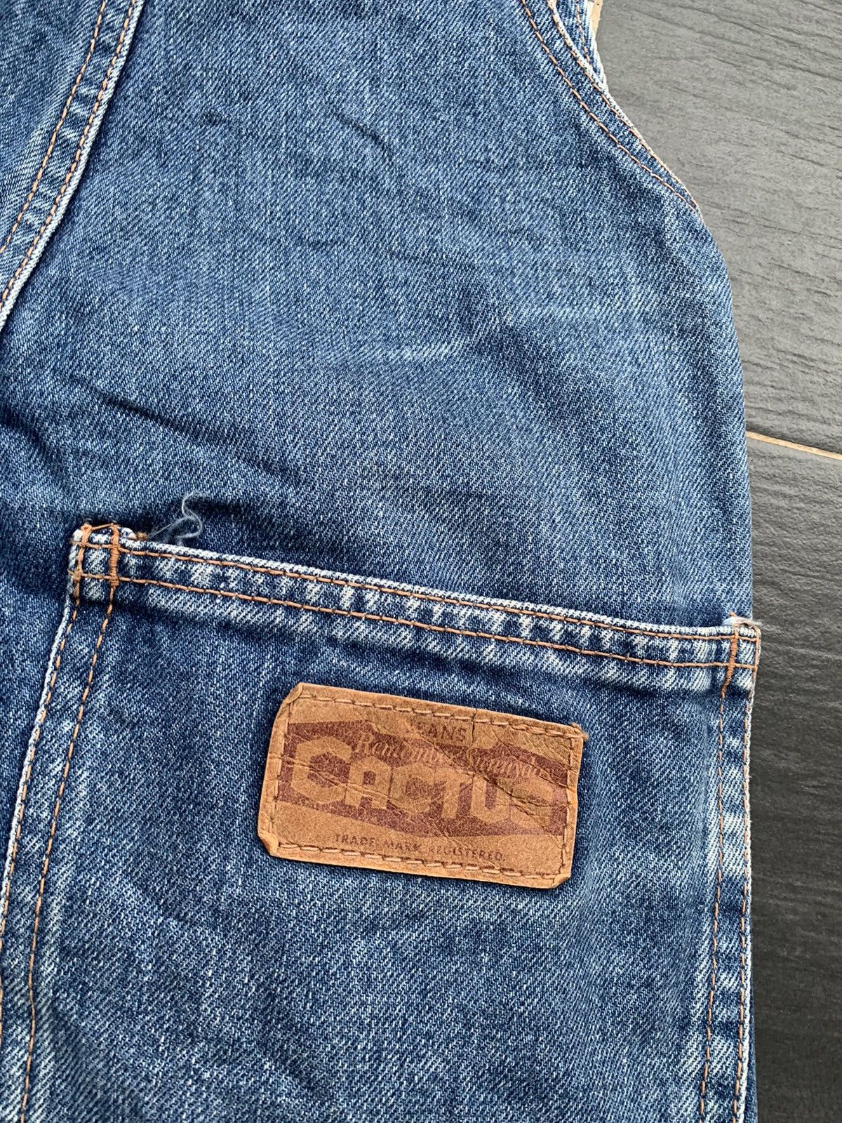 Japanese Brand × Vintage Vintage Cactus Overall Denim Size US 29 - 9 Thumbnail