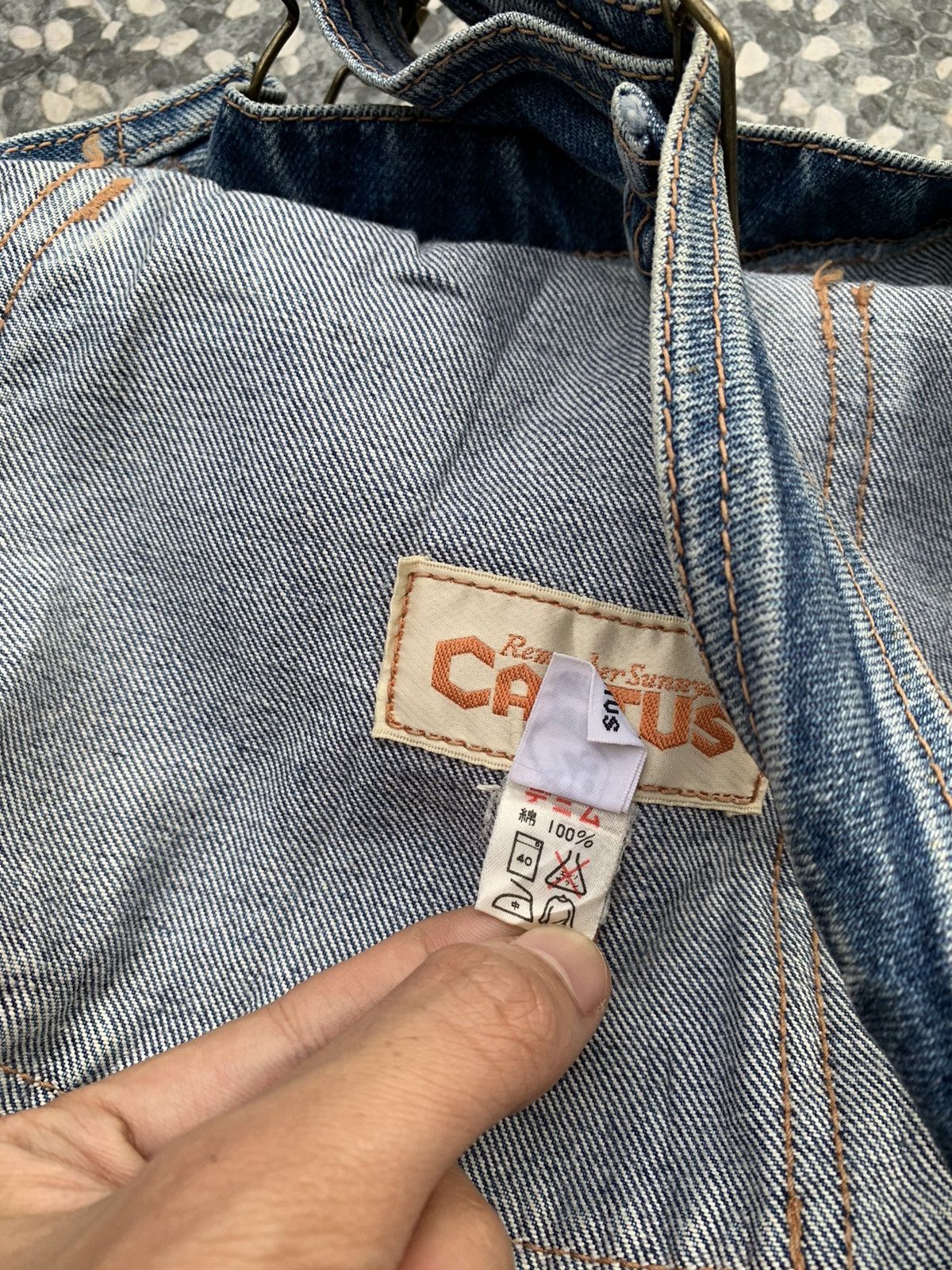 Japanese Brand × Vintage Vintage Cactus Overall Denim Size US 29 - 12 Thumbnail