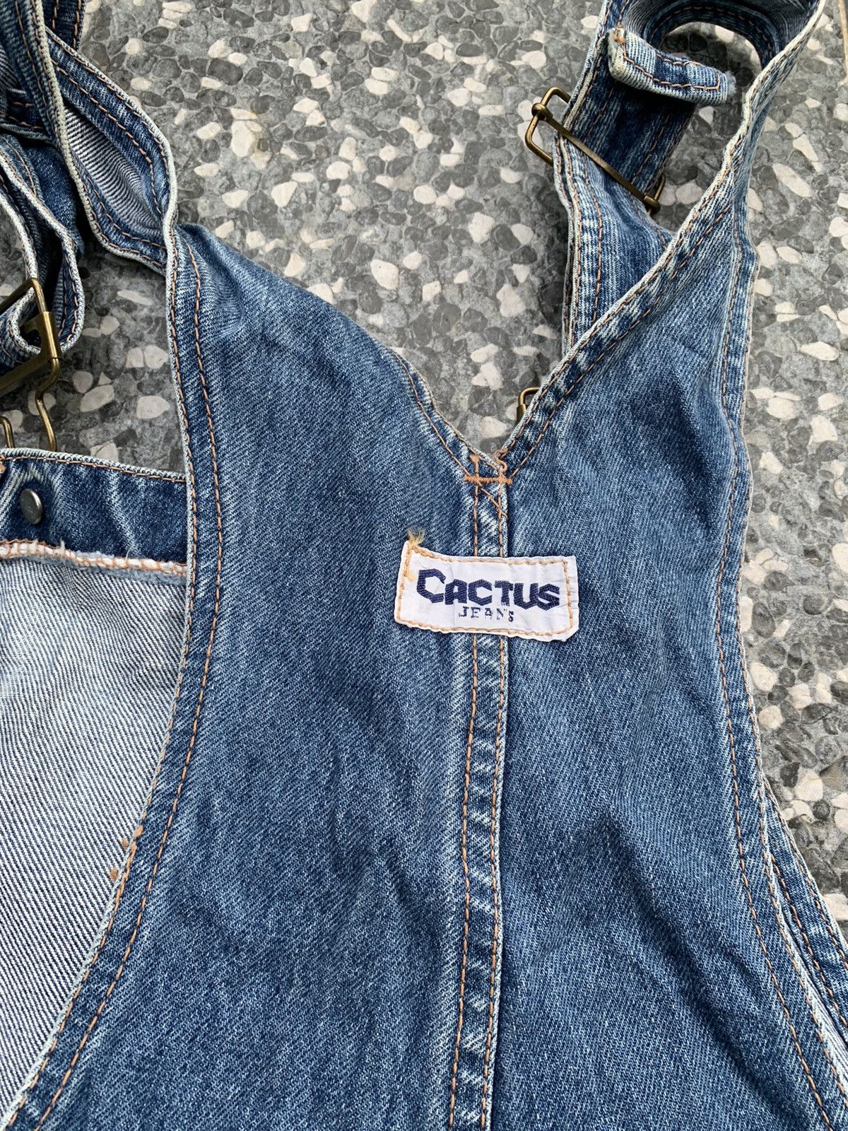 Japanese Brand × Vintage Vintage Cactus Overall Denim Size US 29 - 10 Thumbnail
