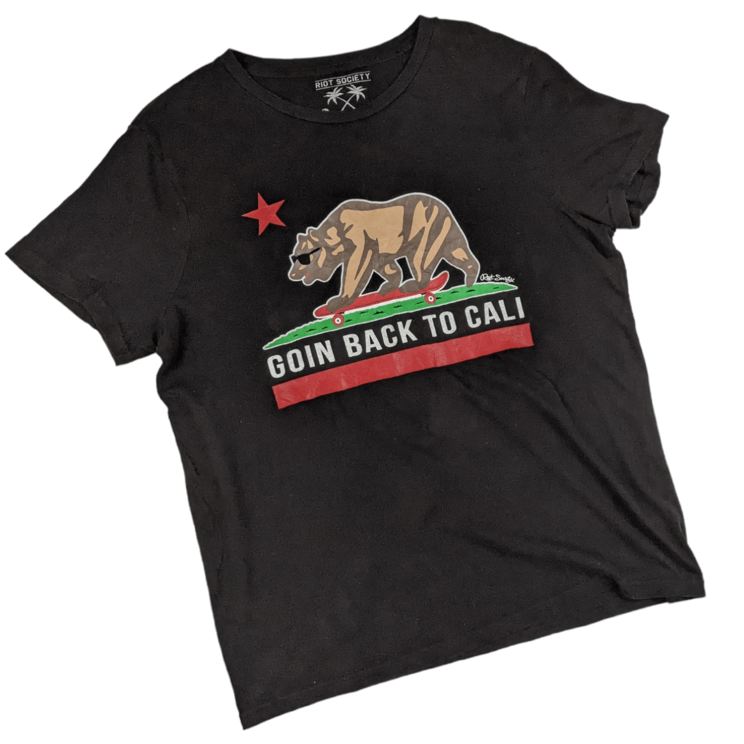 Riot Society Vintage LL COOL J Going Back To Cali Rap T-Shirt Size US L / EU 52-54 / 3 - 3 Thumbnail
