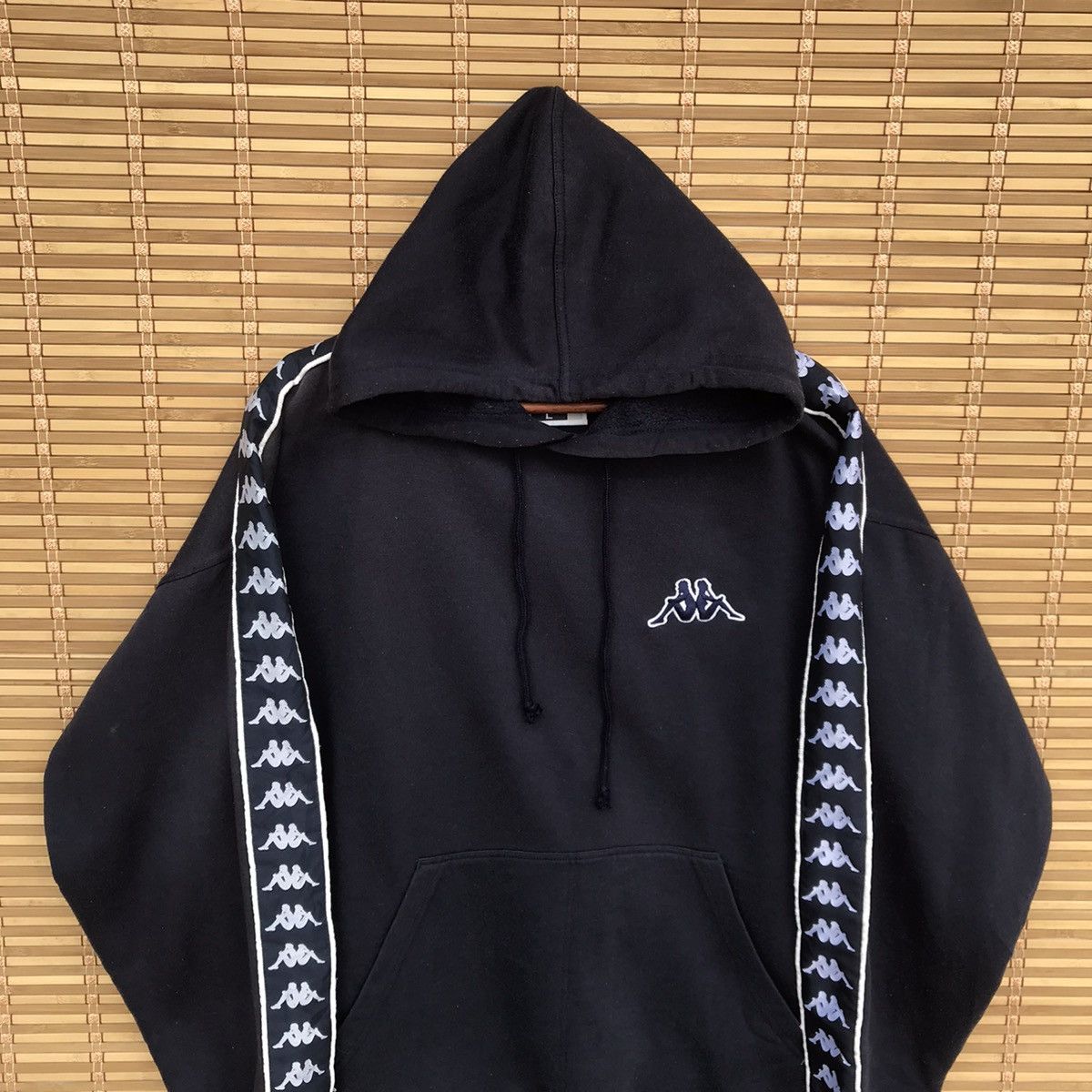 Kappa RARE Vintage KAPPA BAGGY Sidetape hoodie oversized Size US L / EU 52-54 / 3 - 4 Thumbnail
