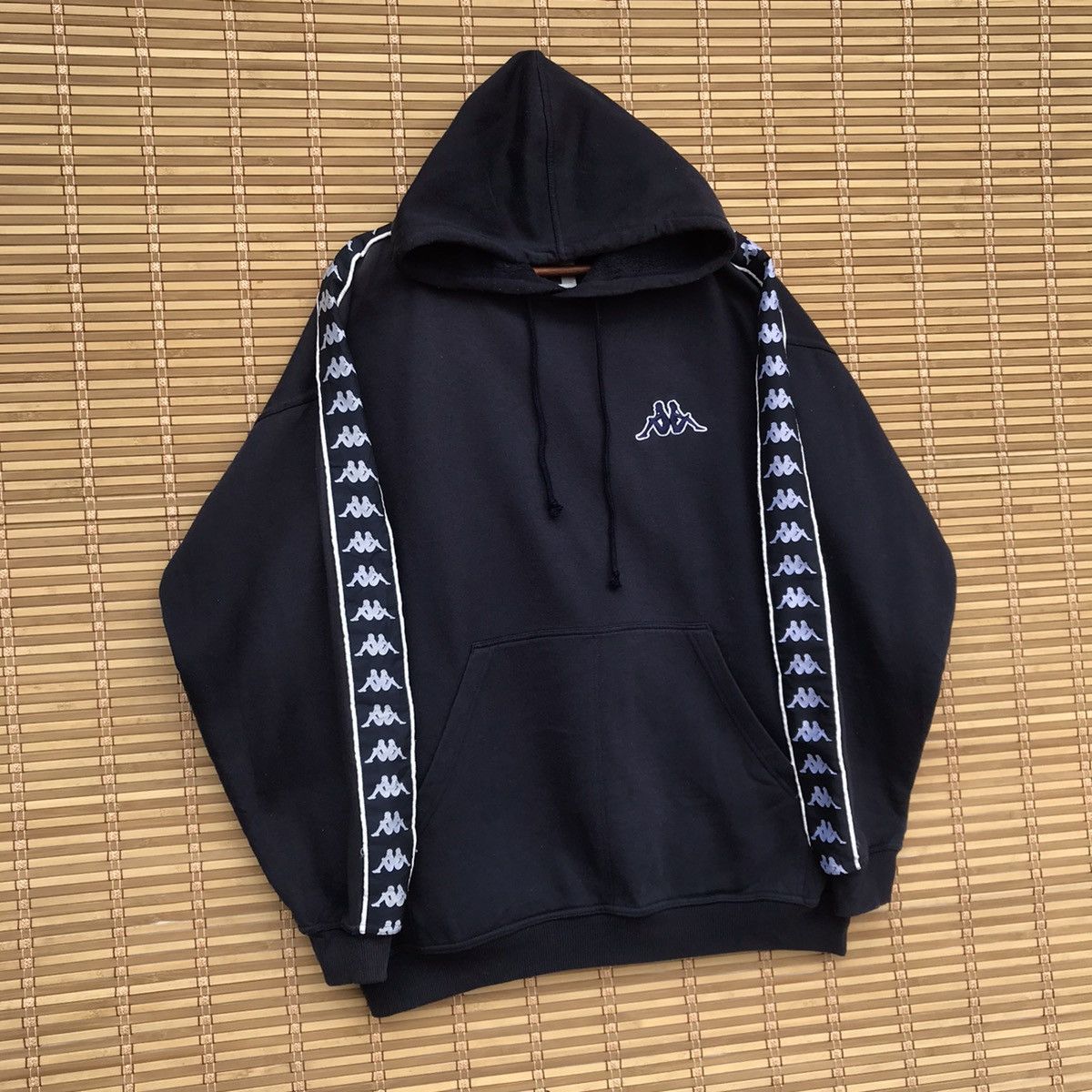 Kappa RARE Vintage KAPPA BAGGY Sidetape hoodie oversized Size US L / EU 52-54 / 3 - 2 Thumbnail