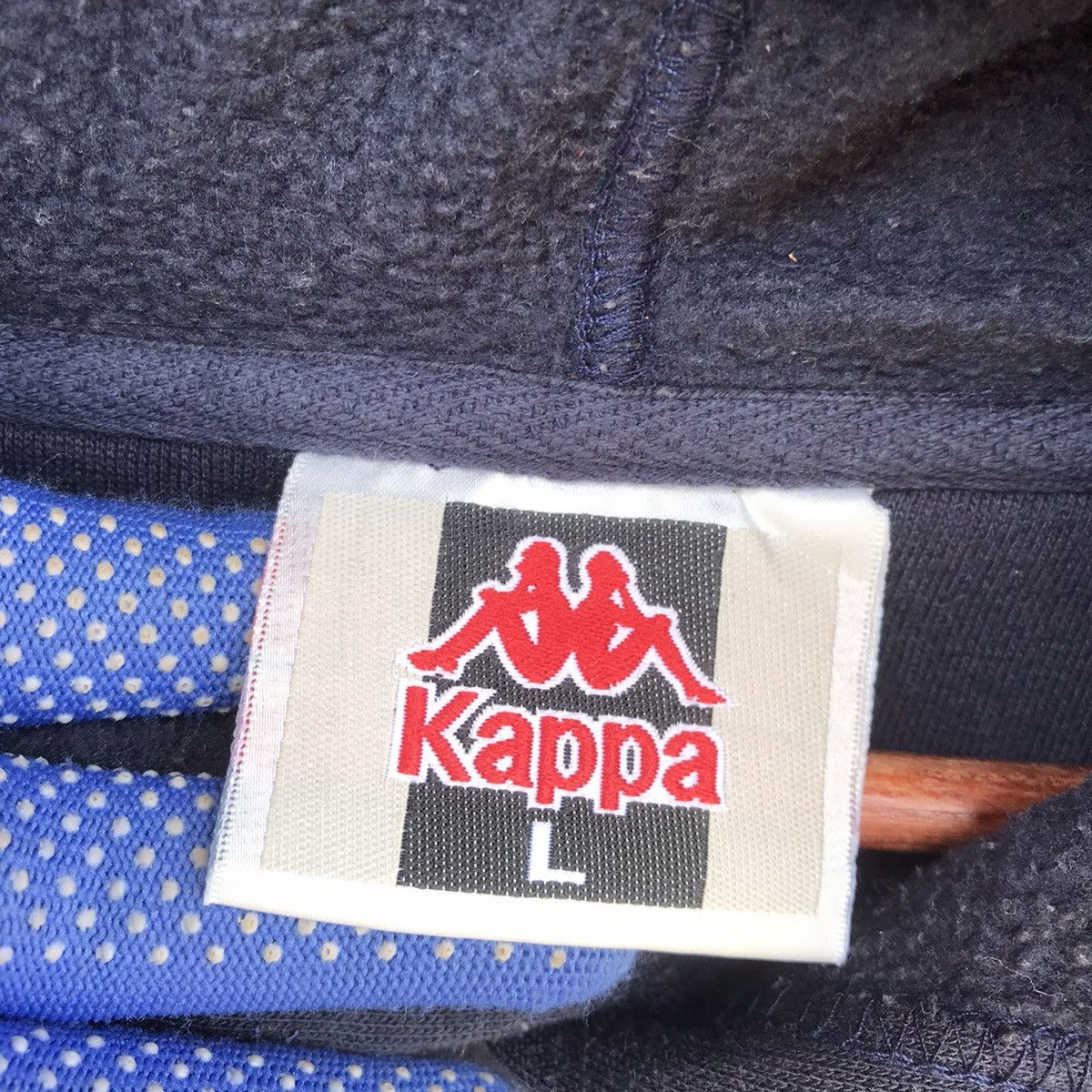 Kappa RARE Vintage KAPPA BAGGY Sidetape hoodie oversized Size US L / EU 52-54 / 3 - 8 Thumbnail