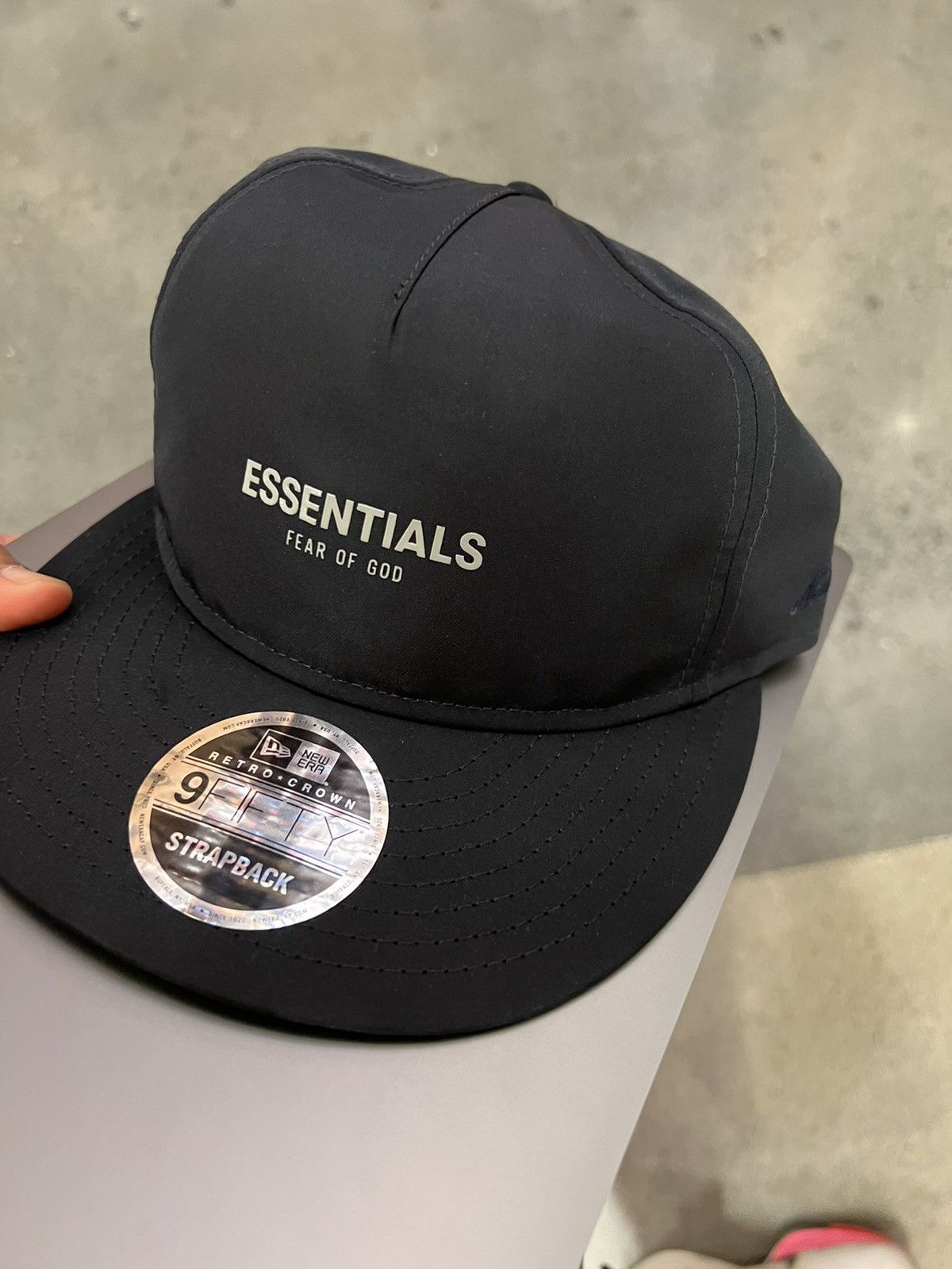 New Era Essentials fear of god new era strapback adjustable | Grailed