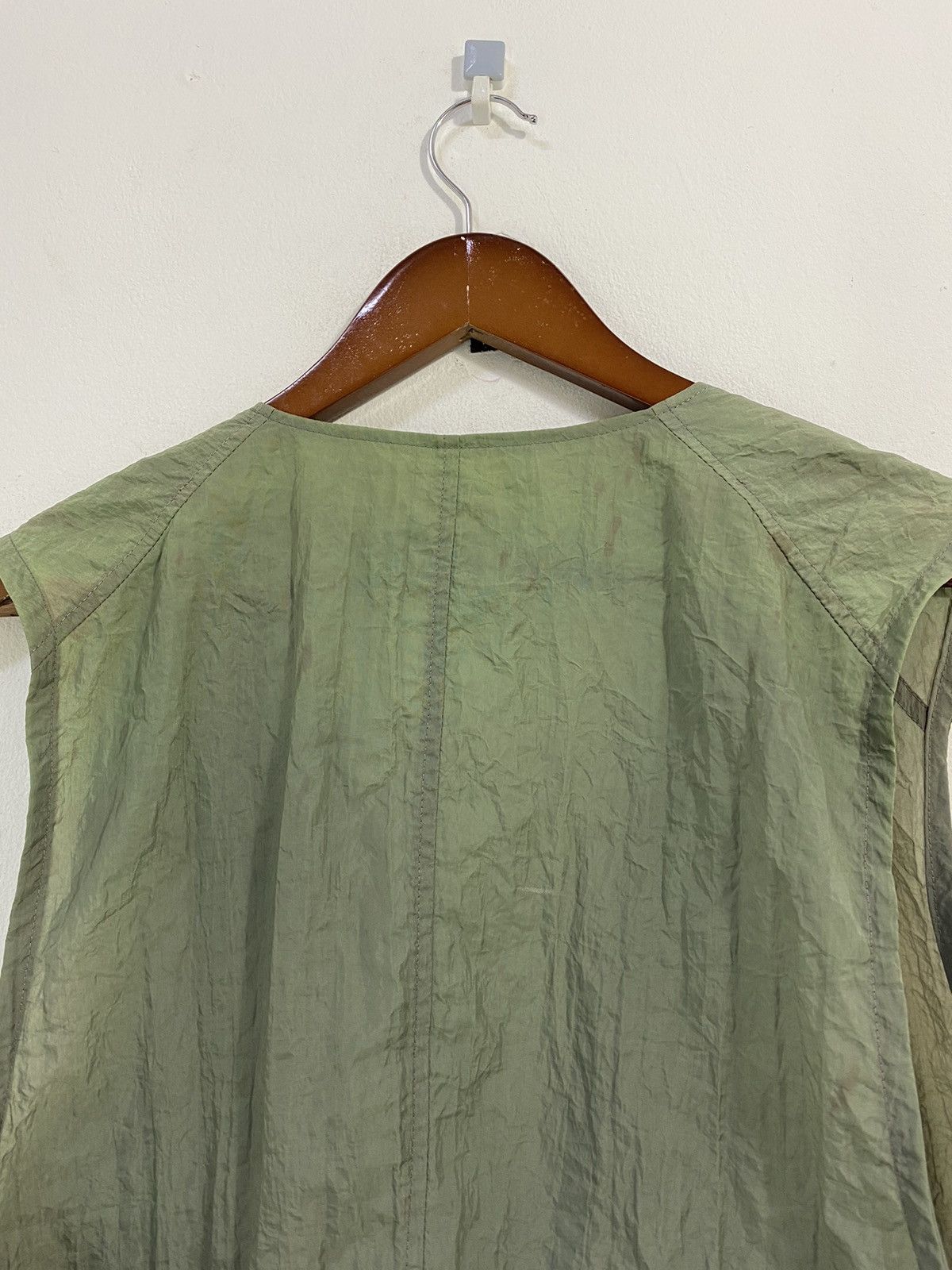 Yohji Yamamoto Yohji Yamamoto Y’s For Men Nylon Vest Military Design Size US M / EU 48-50 / 2 - 5 Thumbnail